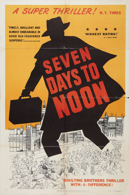 Seven Days to Noon Movie Poster
