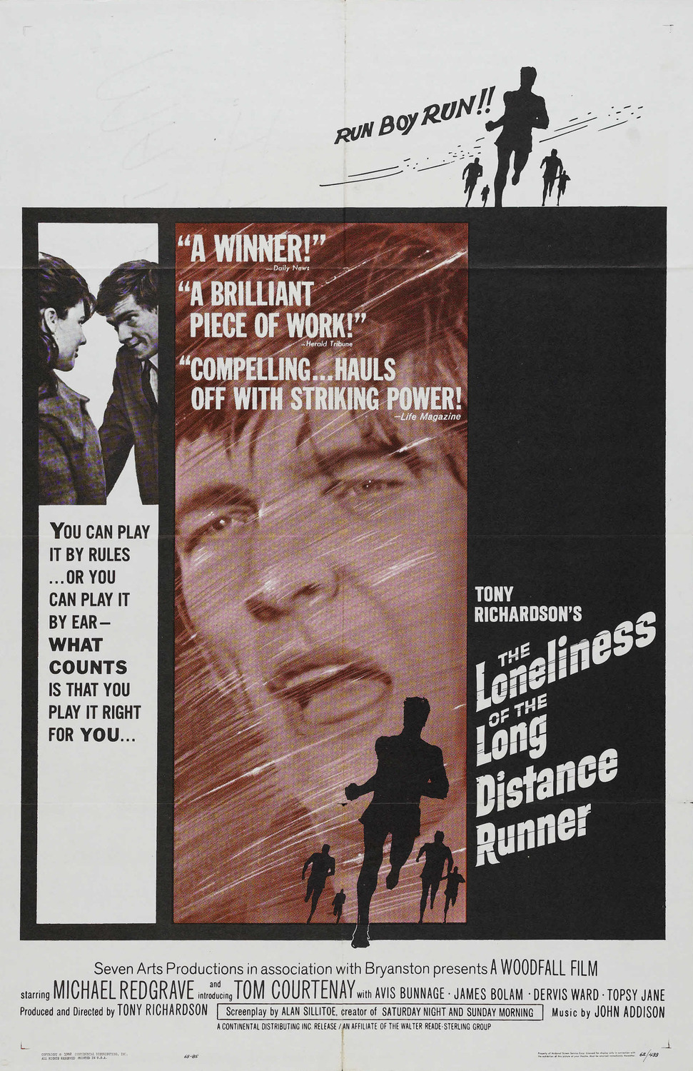 Extra Large Movie Poster Image for The Loneliness of the Long Distance Runner (#1 of 2)
