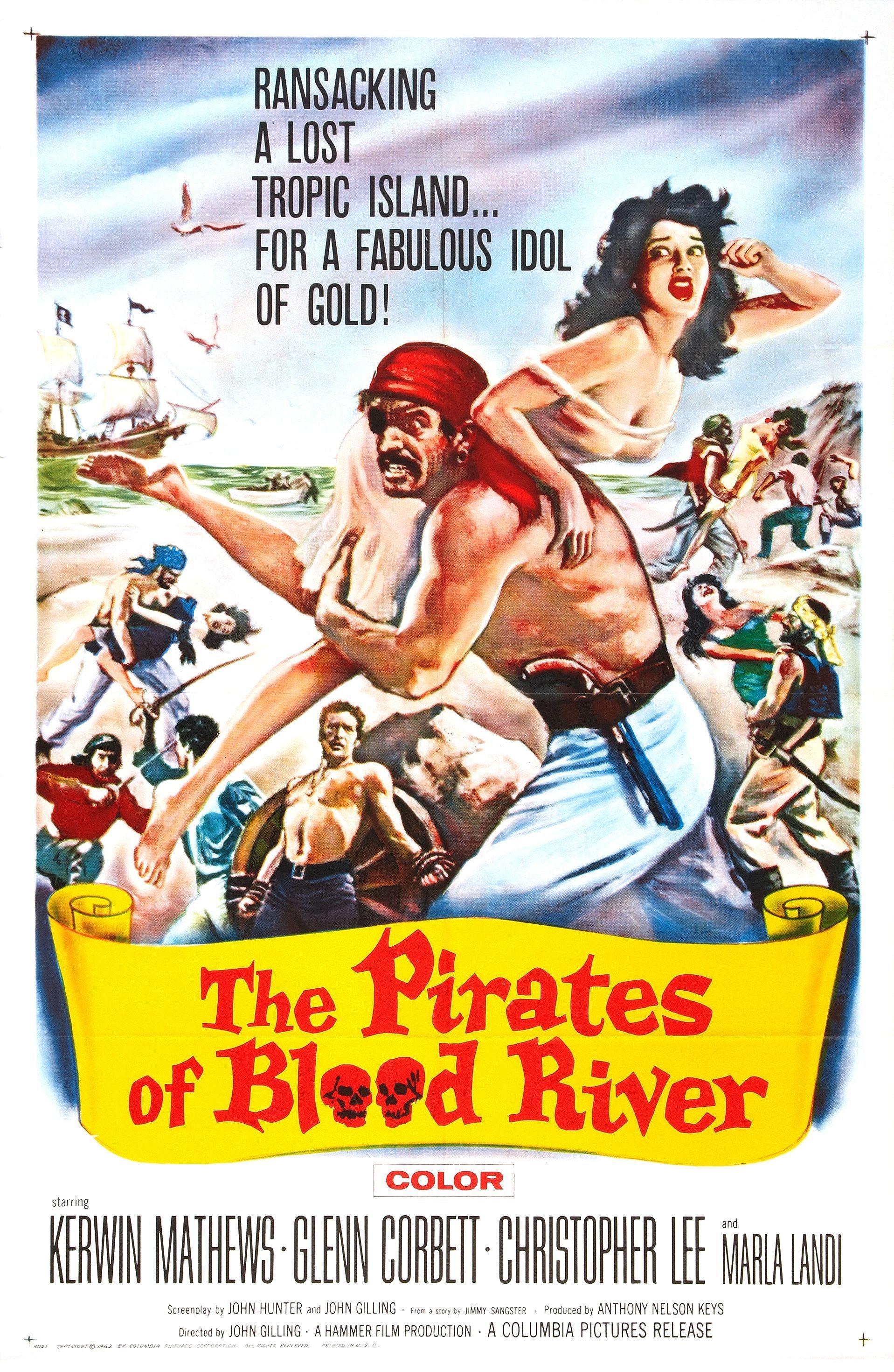 Mega Sized Movie Poster Image for The Pirates of Blood River 