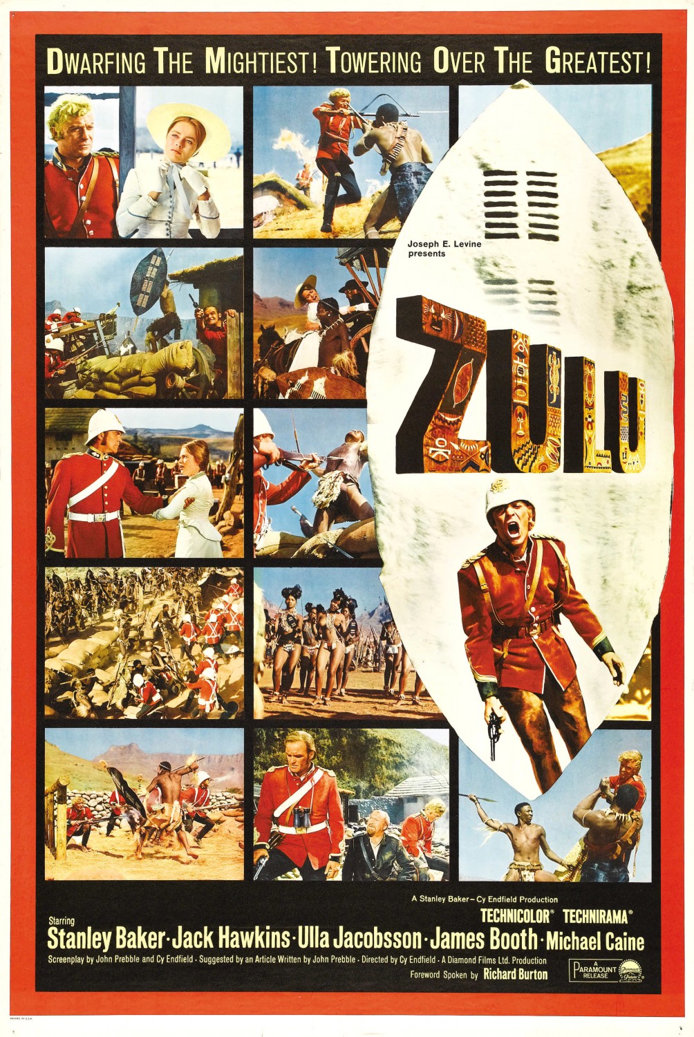 Extra Large Movie Poster Image for Zulu (#1 of 8)