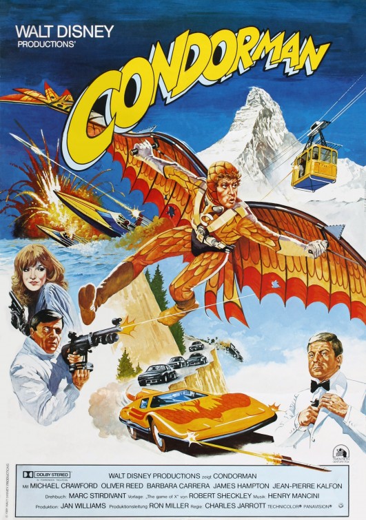 Condorman Movie Poster