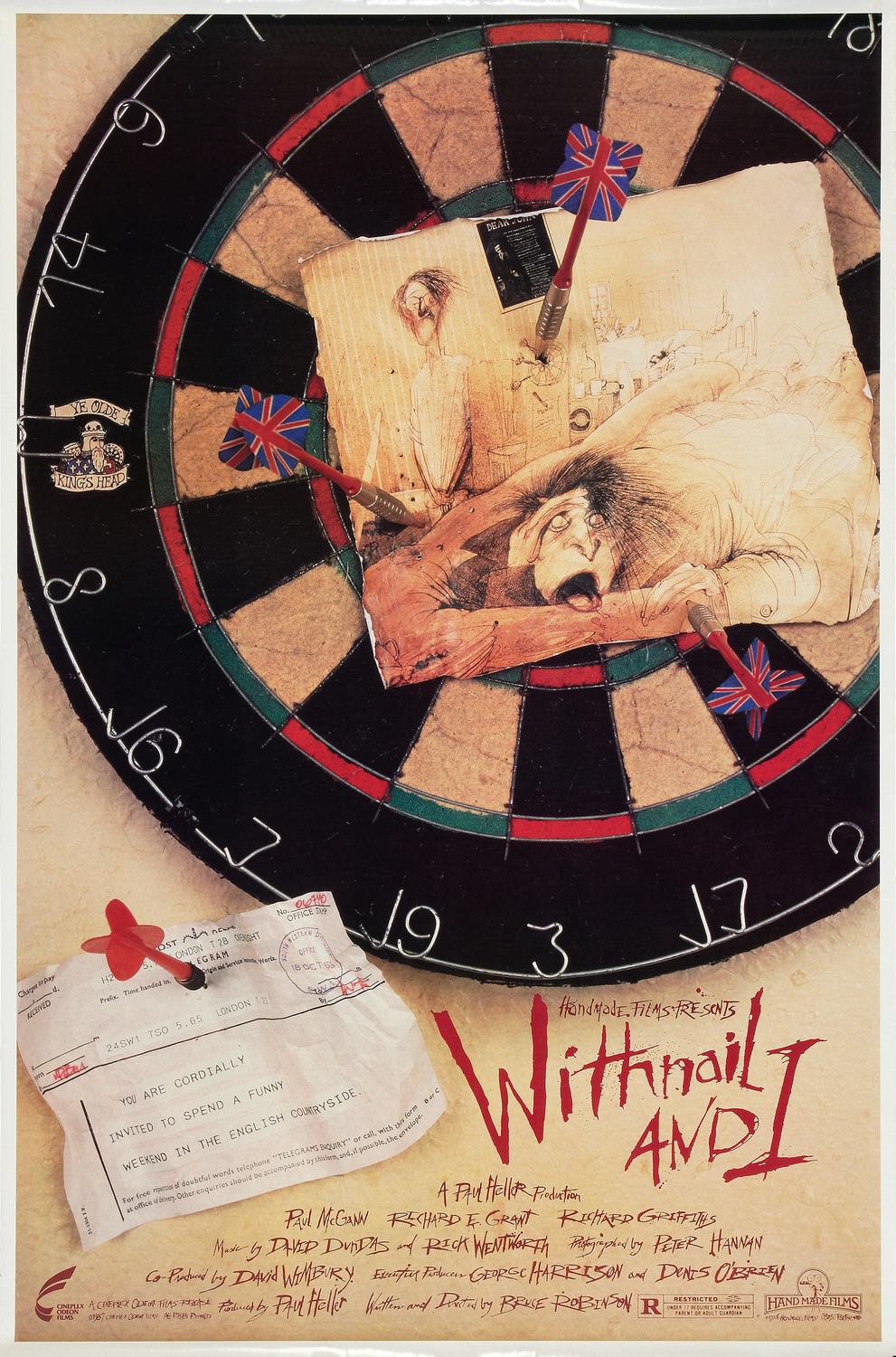 Extra Large Movie Poster Image for Withnail & I (#1 of 2)