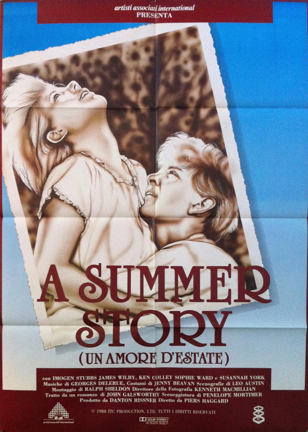 Extra Large Movie Poster Image for A Summer Story (#2 of 2)