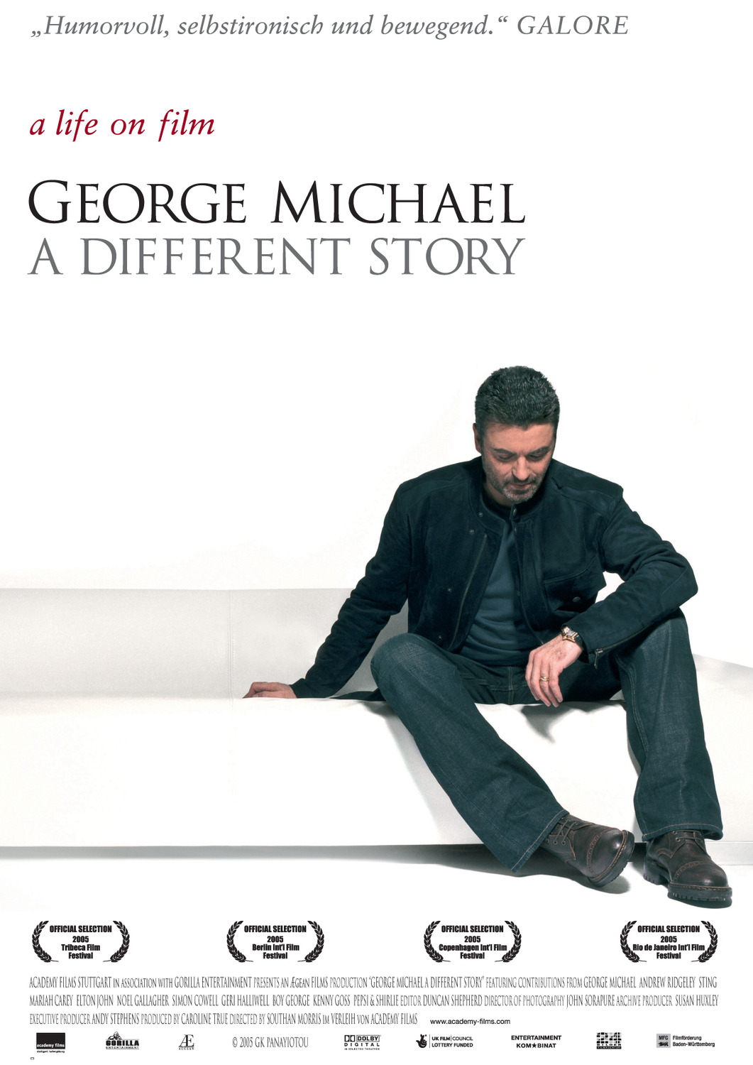 Extra Large Movie Poster Image for George Michael: A Different Story (#1 of 2)