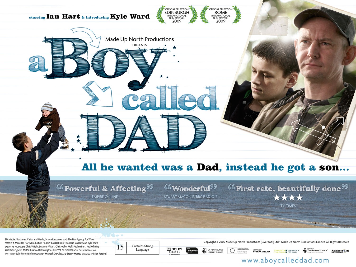 Extra Large Movie Poster Image for A Boy Called Dad 