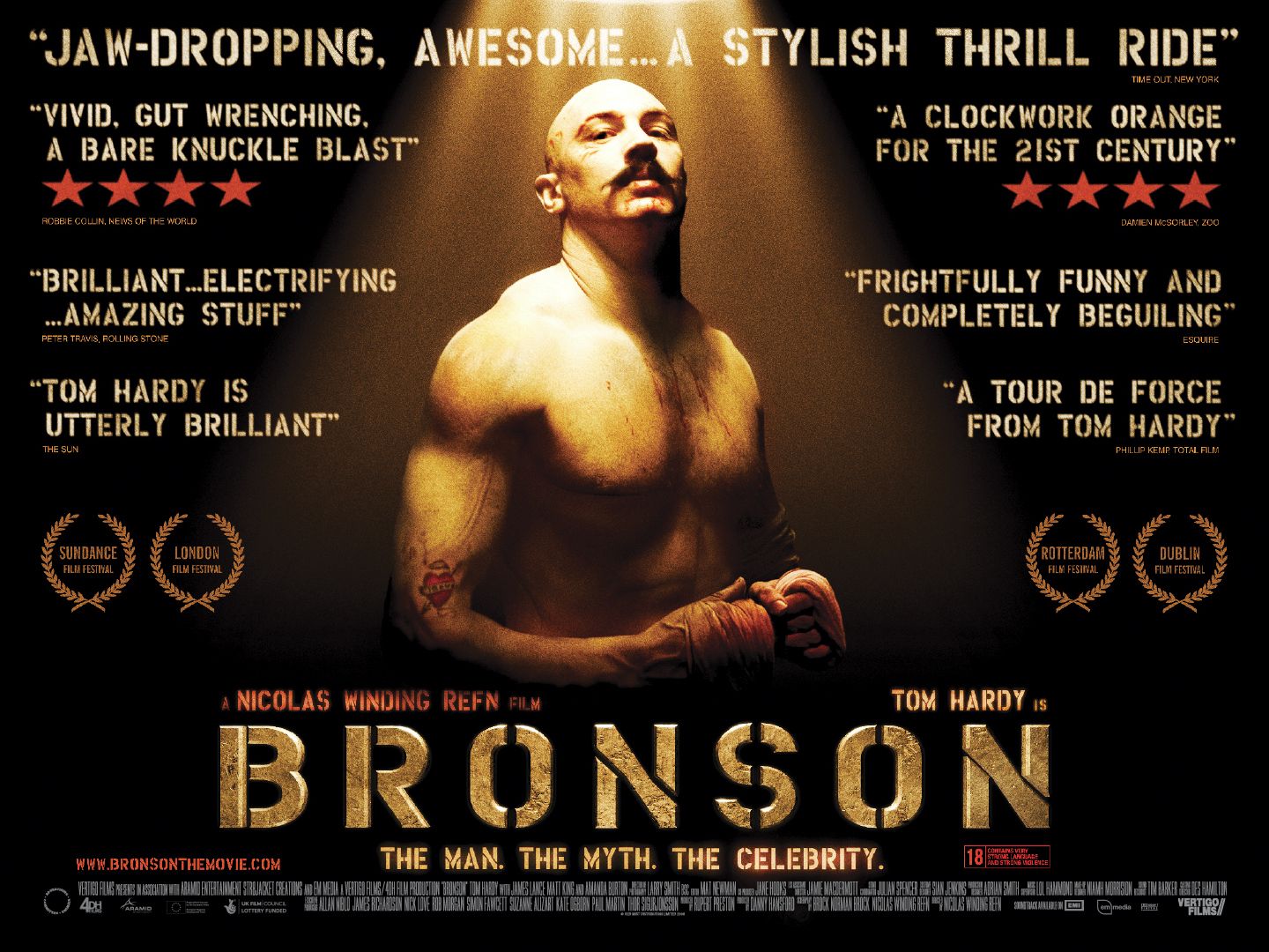 Extra Large Movie Poster Image for Bronson (#1 of 2)