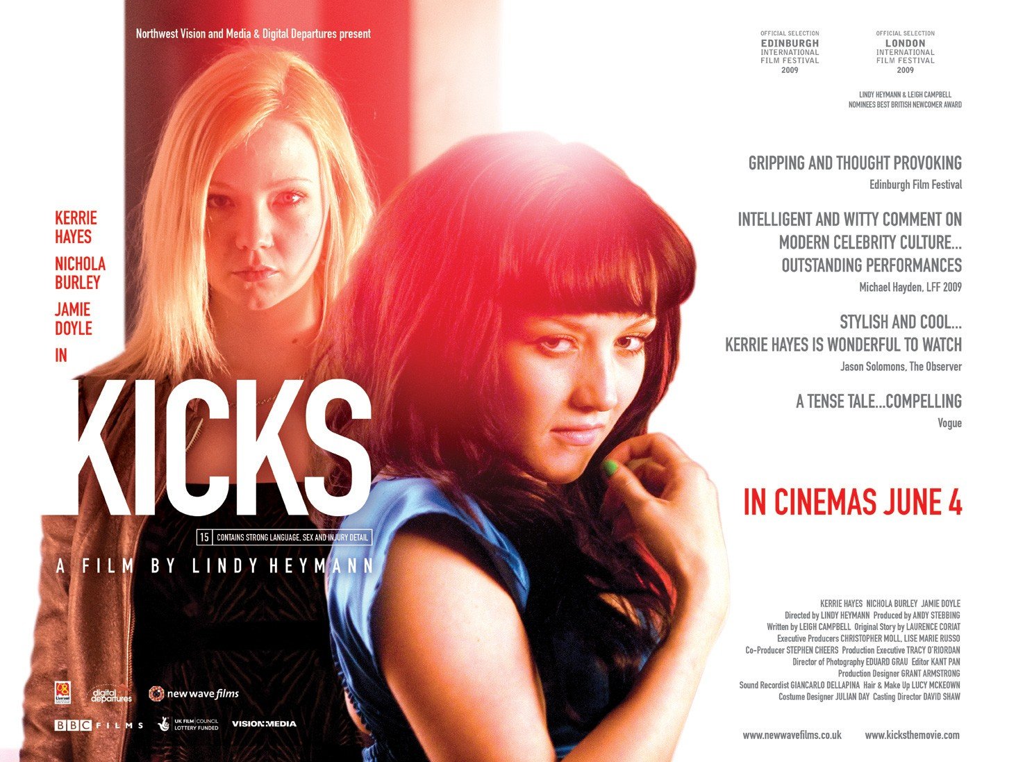 Extra Large Movie Poster Image for Kicks 