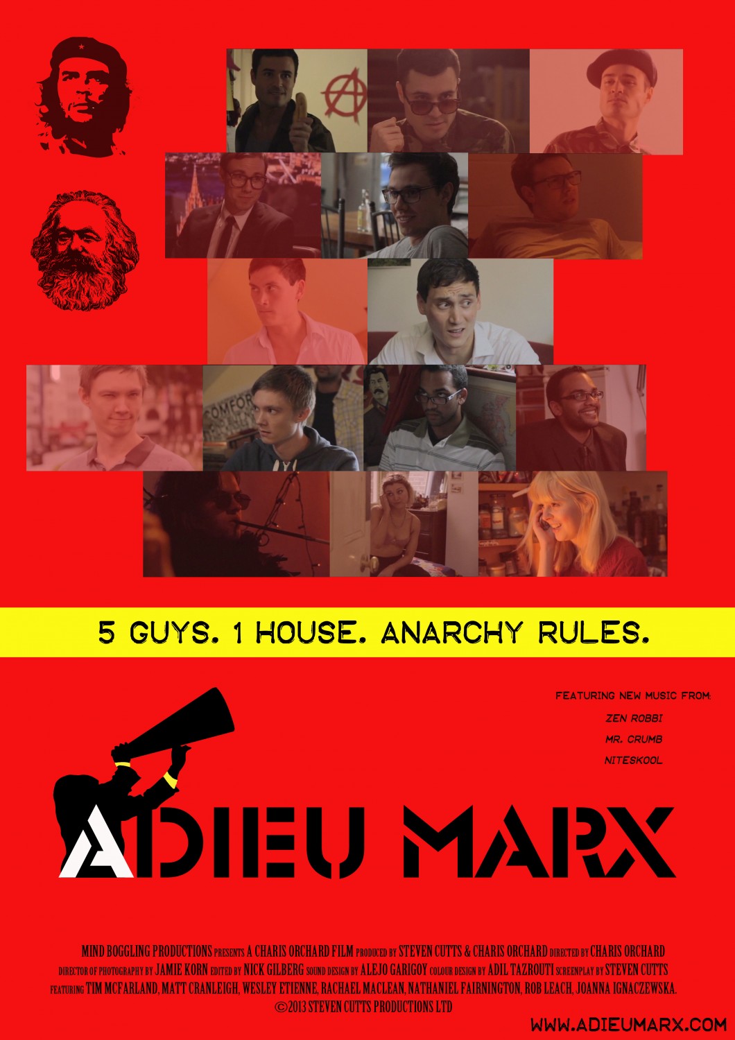 Extra Large Movie Poster Image for Adieu Marx 