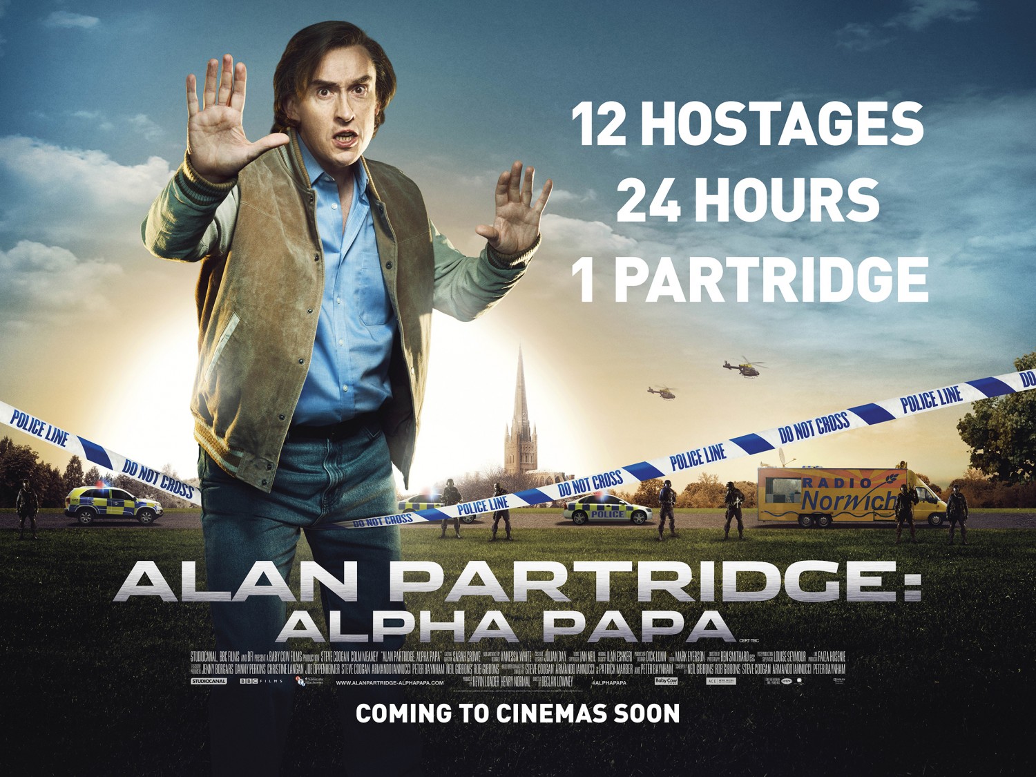 Extra Large Movie Poster Image for Alan Partridge: Alpha Papa (#2 of 3)