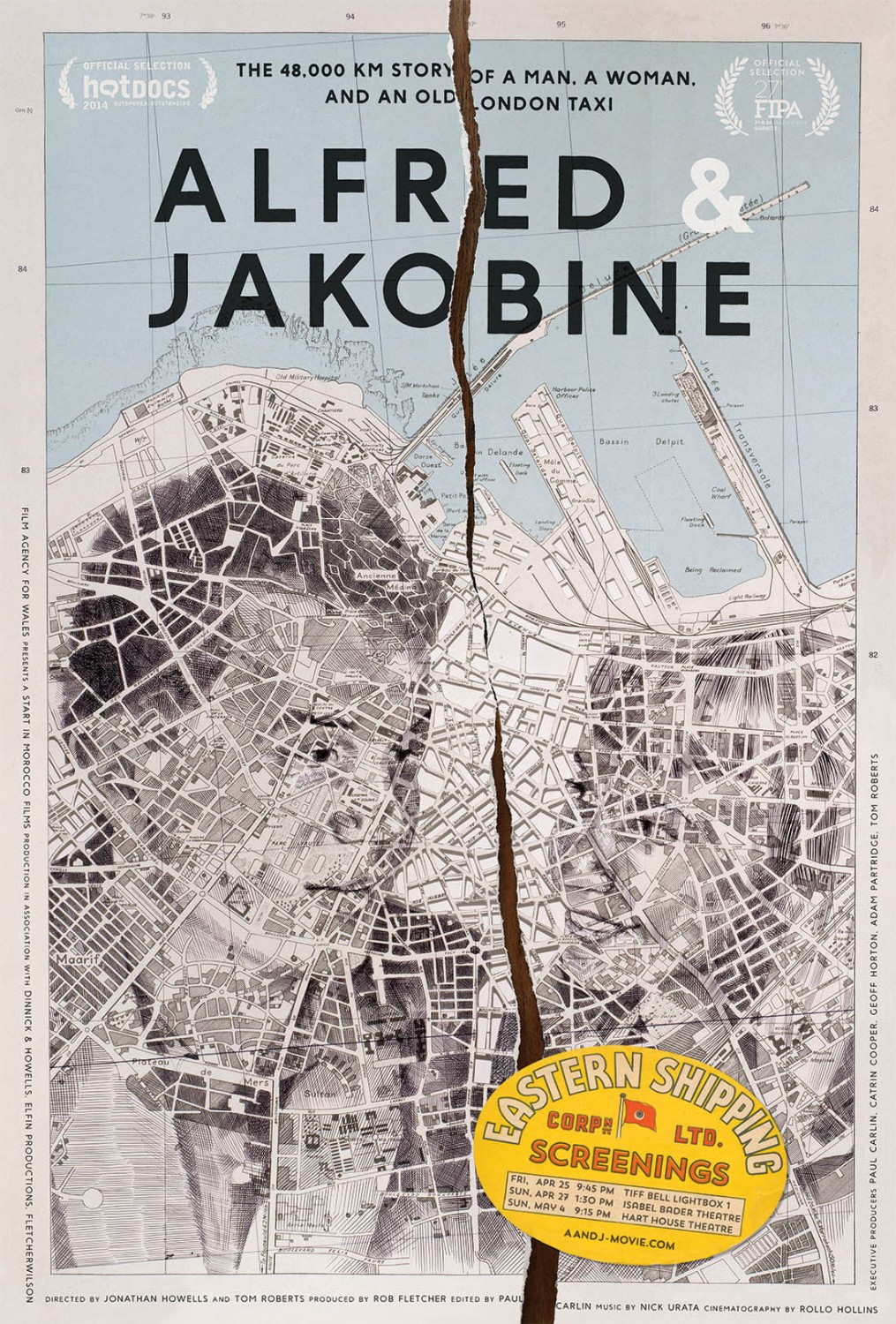 Extra Large Movie Poster Image for Alfred and Jakobine 