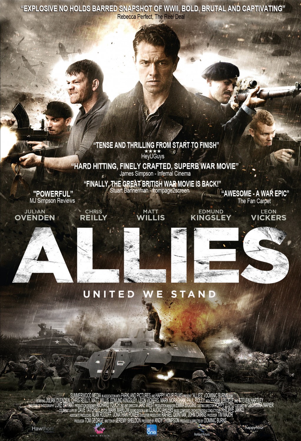 Extra Large Movie Poster Image for Allies 