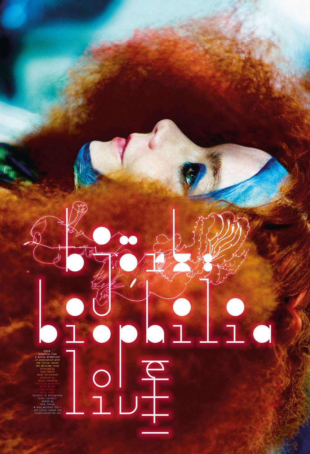 Extra Large Movie Poster Image for Björk: Biophilia Live 