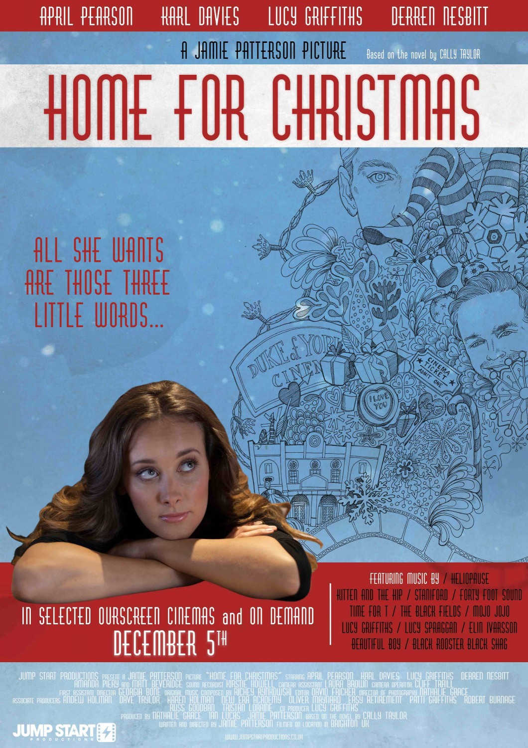 Extra Large Movie Poster Image for Home for Christmas 