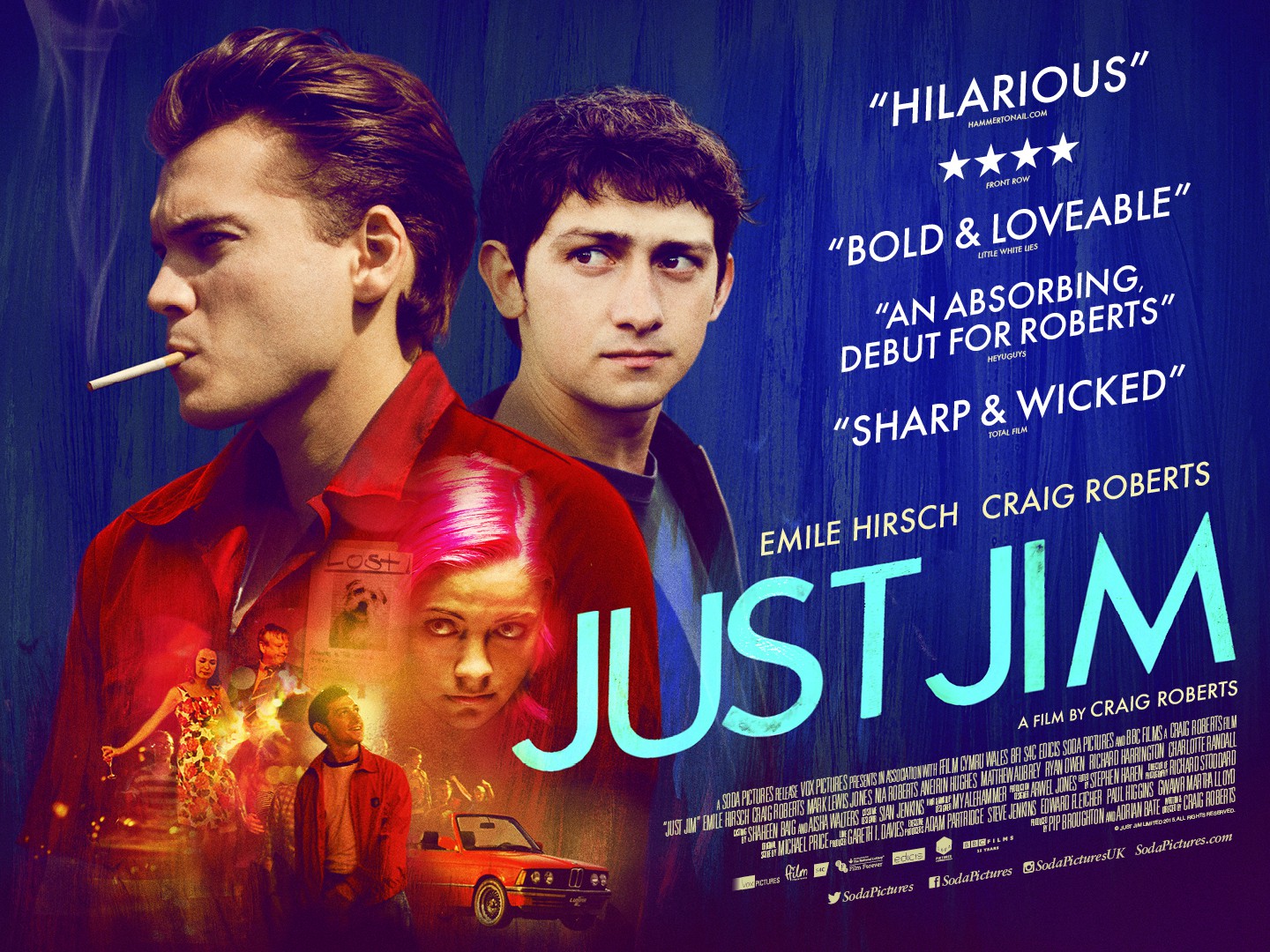 Extra Large Movie Poster Image for Just Jim (#3 of 3)