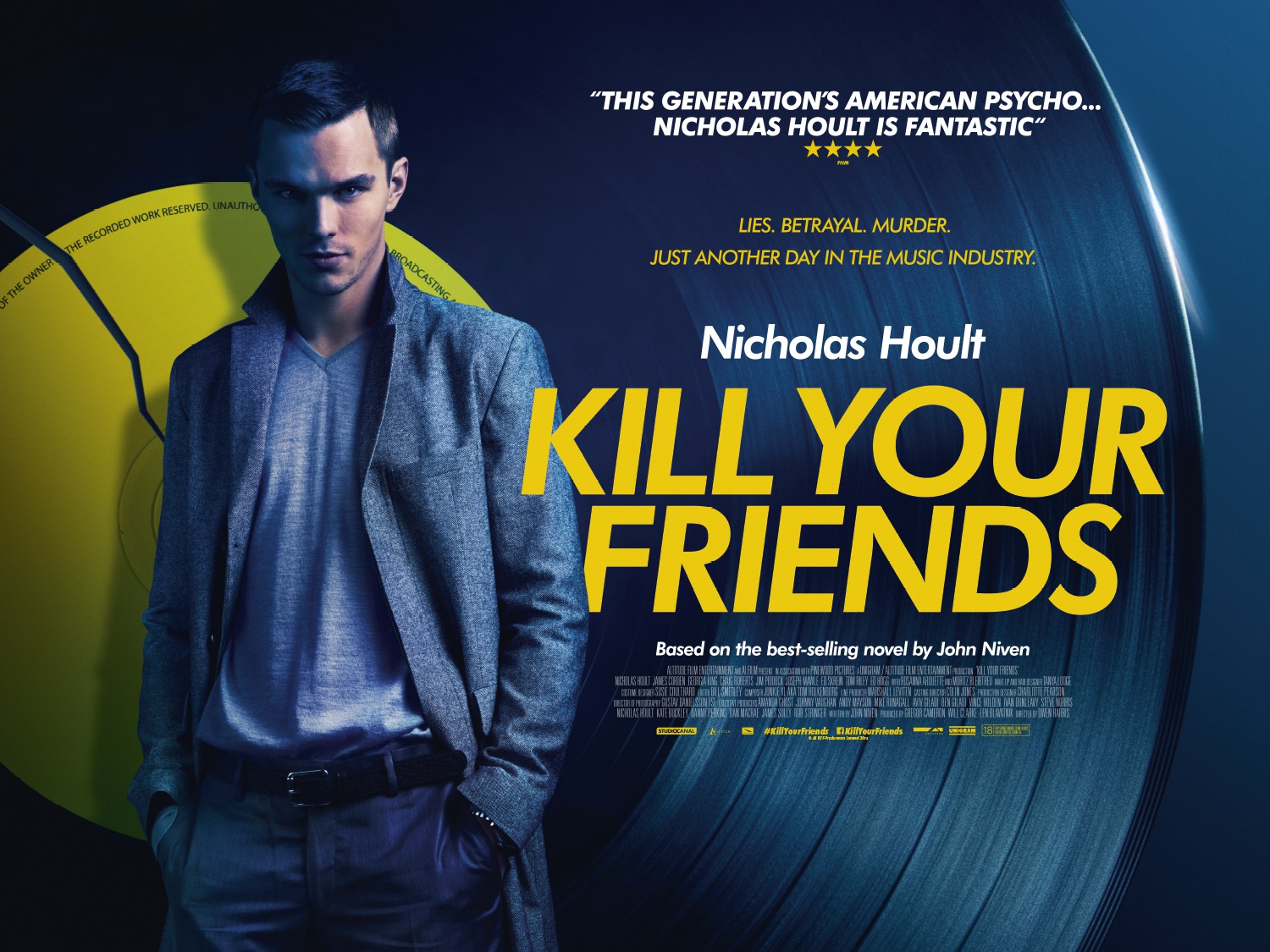 Extra Large Movie Poster Image for Kill Your Friends (#6 of 6)