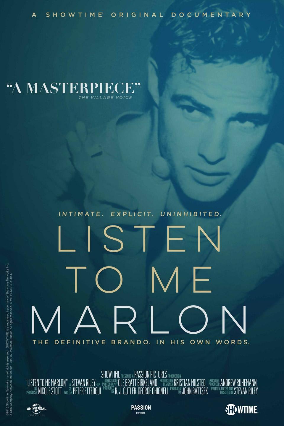 Extra Large Movie Poster Image for Listen to Me Marlon (#2 of 3)