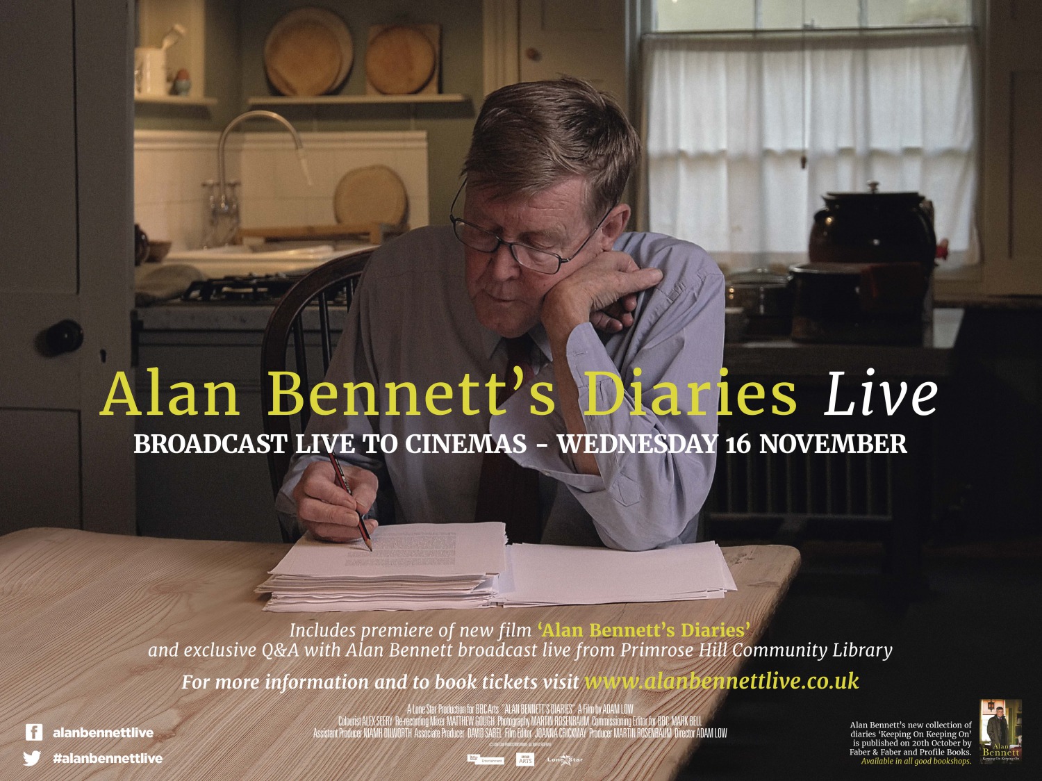 Extra Large Movie Poster Image for Alan Bennett's Diaries 