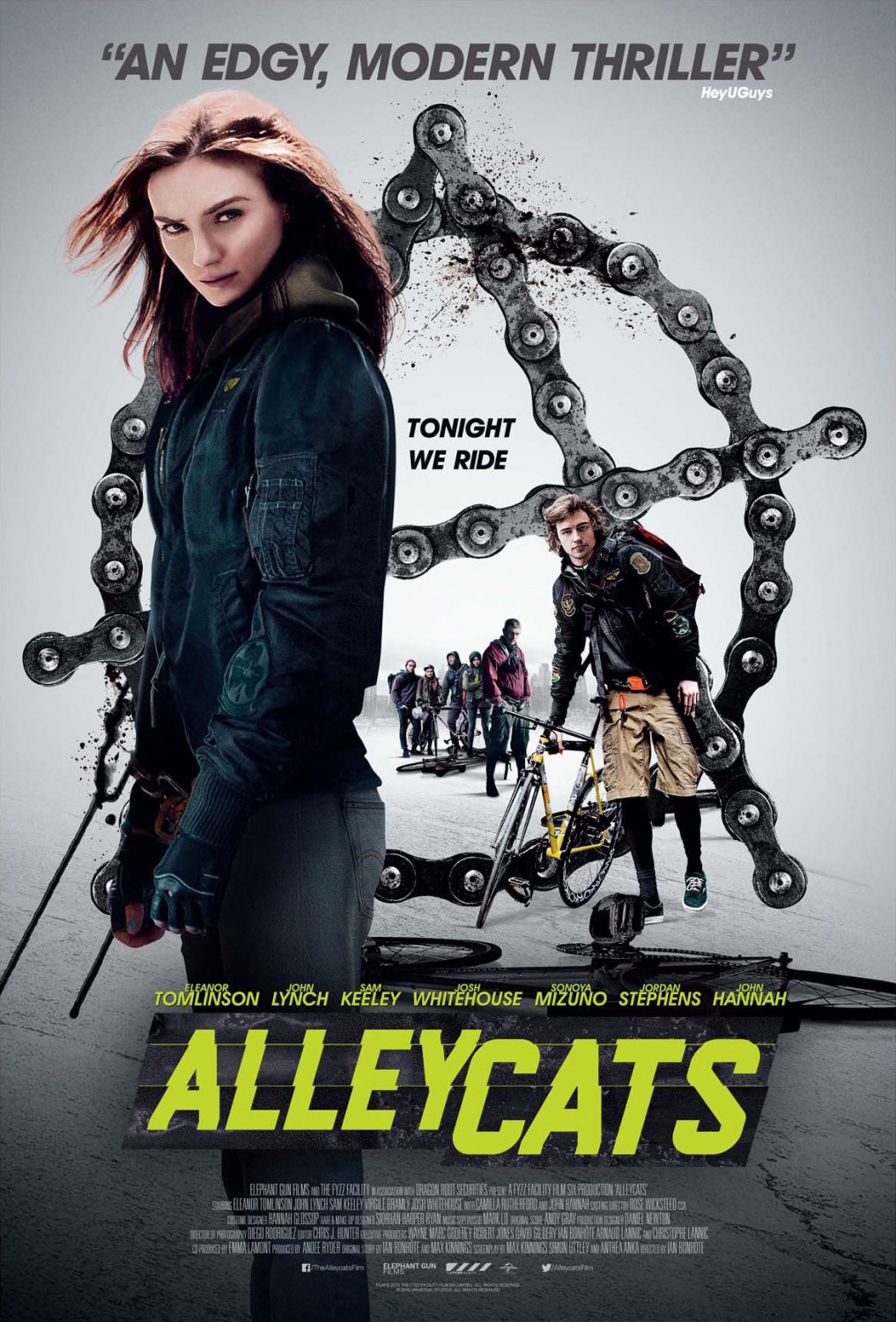 Extra Large Movie Poster Image for Alleycats 