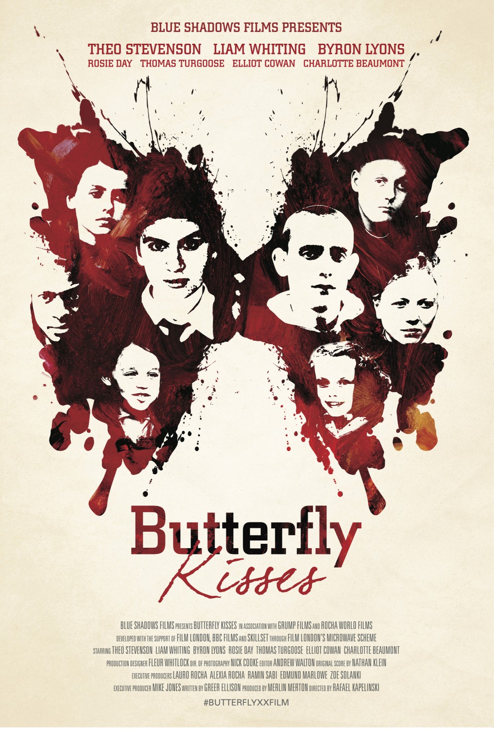 Extra Large Movie Poster Image for Butterfly Kisses 