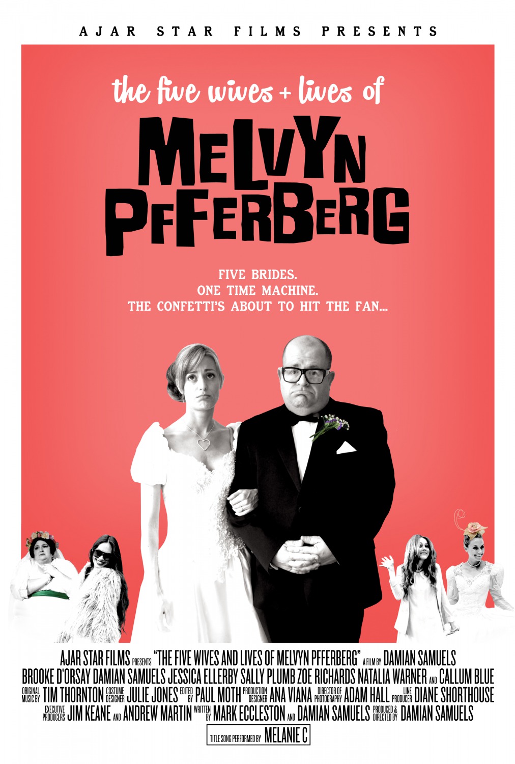 Extra Large Movie Poster Image for The Five Wives & Lives of Melvyn Pfferberg 