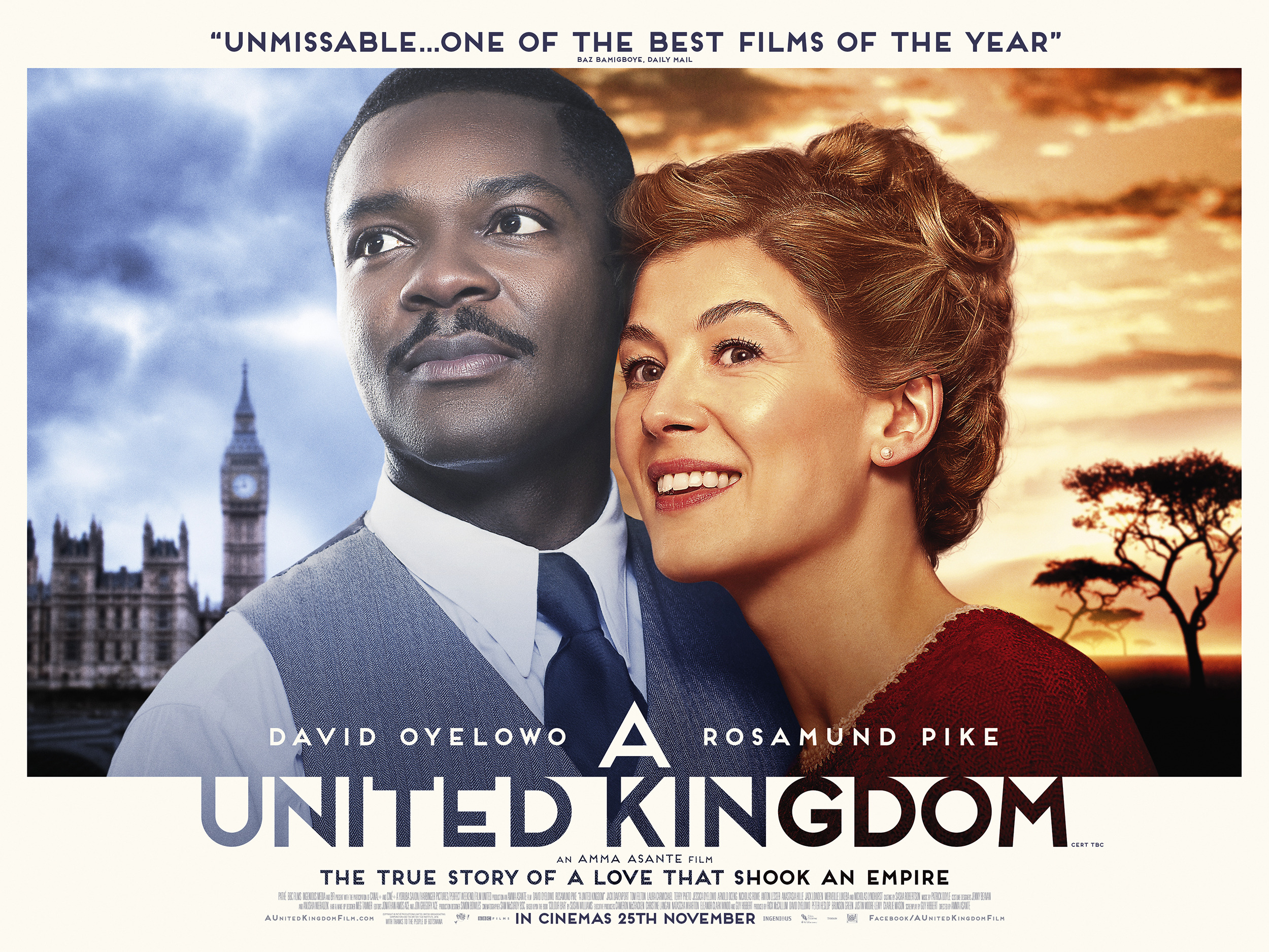 Mega Sized Movie Poster Image for A United Kingdom (#9 of 9)