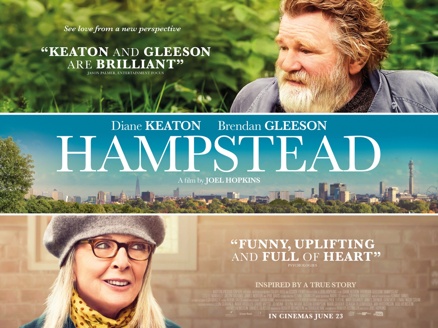 Extra Large Movie Poster Image for Hampstead 