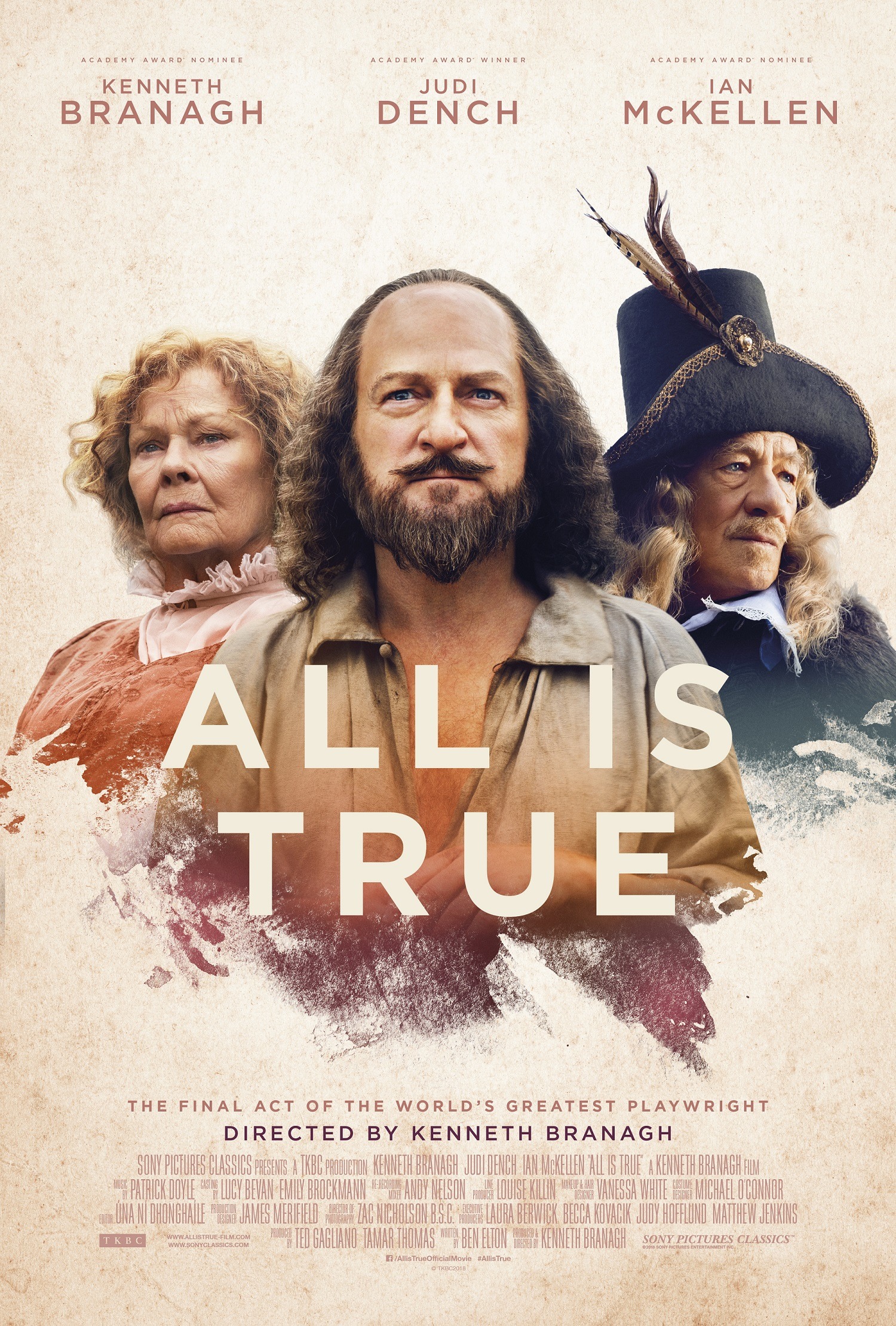 Mega Sized Movie Poster Image for All Is True 