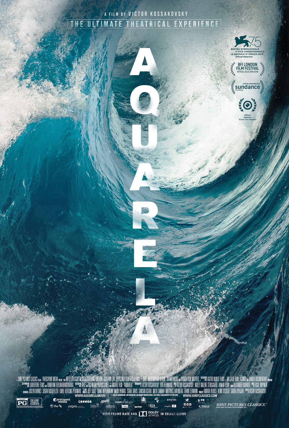Extra Large Movie Poster Image for Aquarela (#2 of 2)