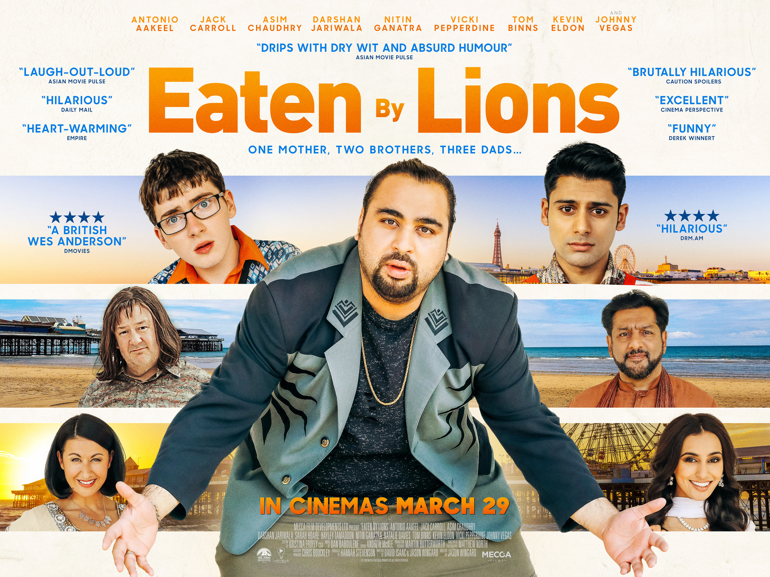 Mega Sized Movie Poster Image for Eaten by Lions (#2 of 2)