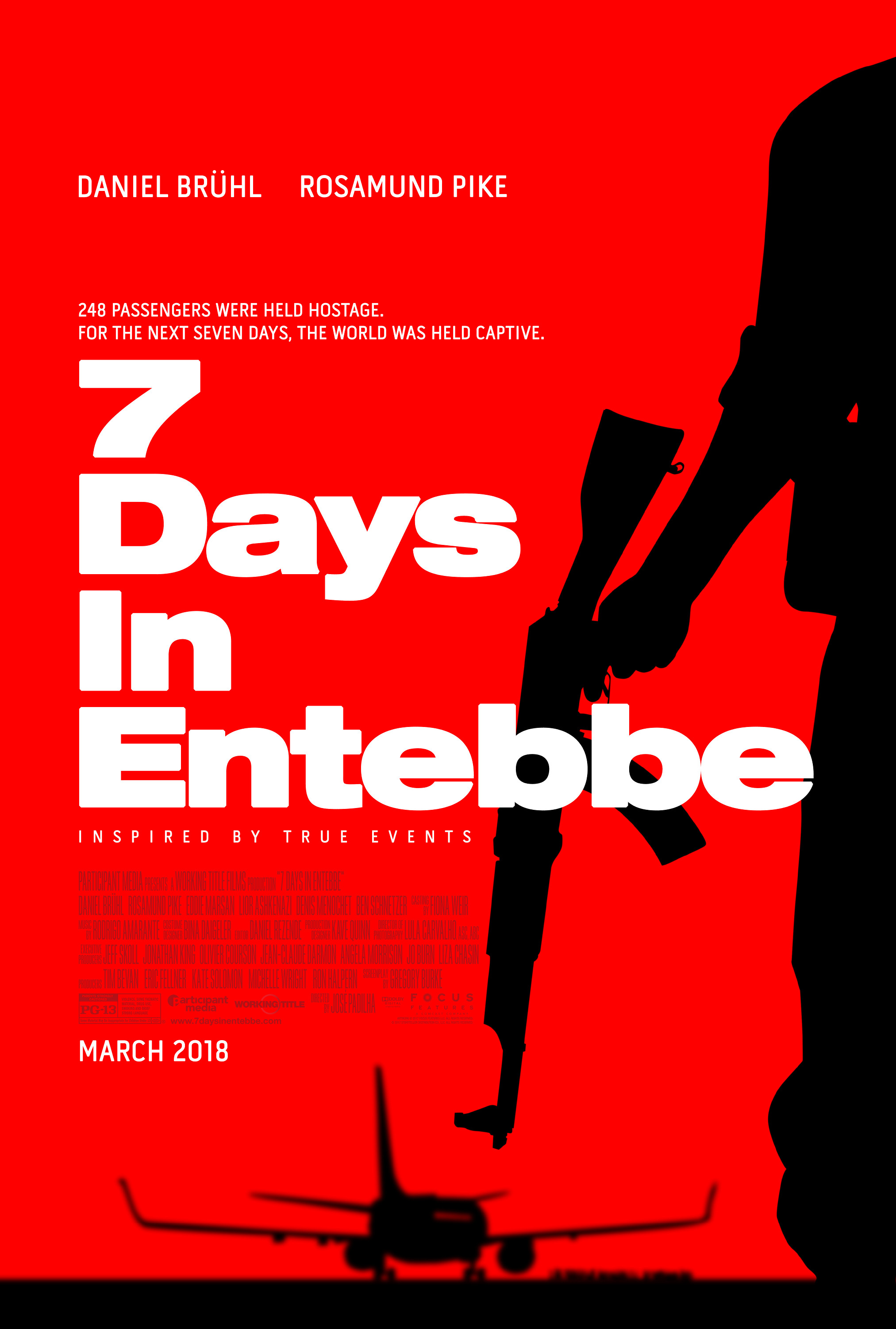 Mega Sized Movie Poster Image for Entebbe (#2 of 5)