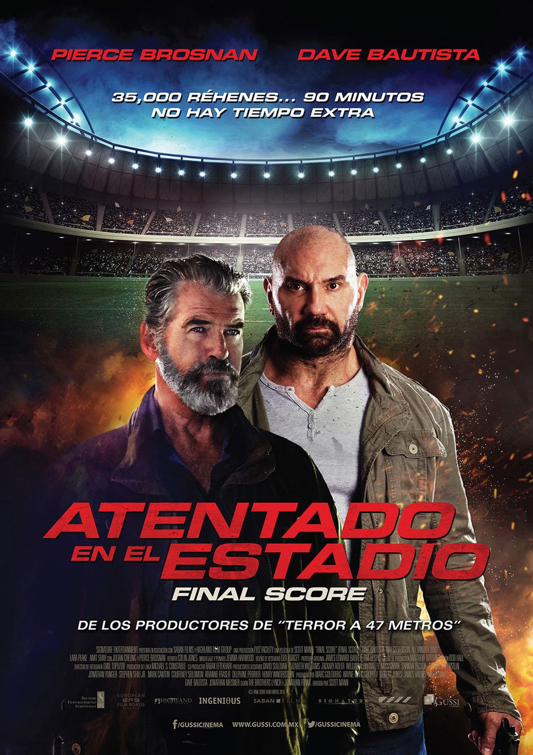 Extra Large Movie Poster Image for Final Score (#5 of 5)