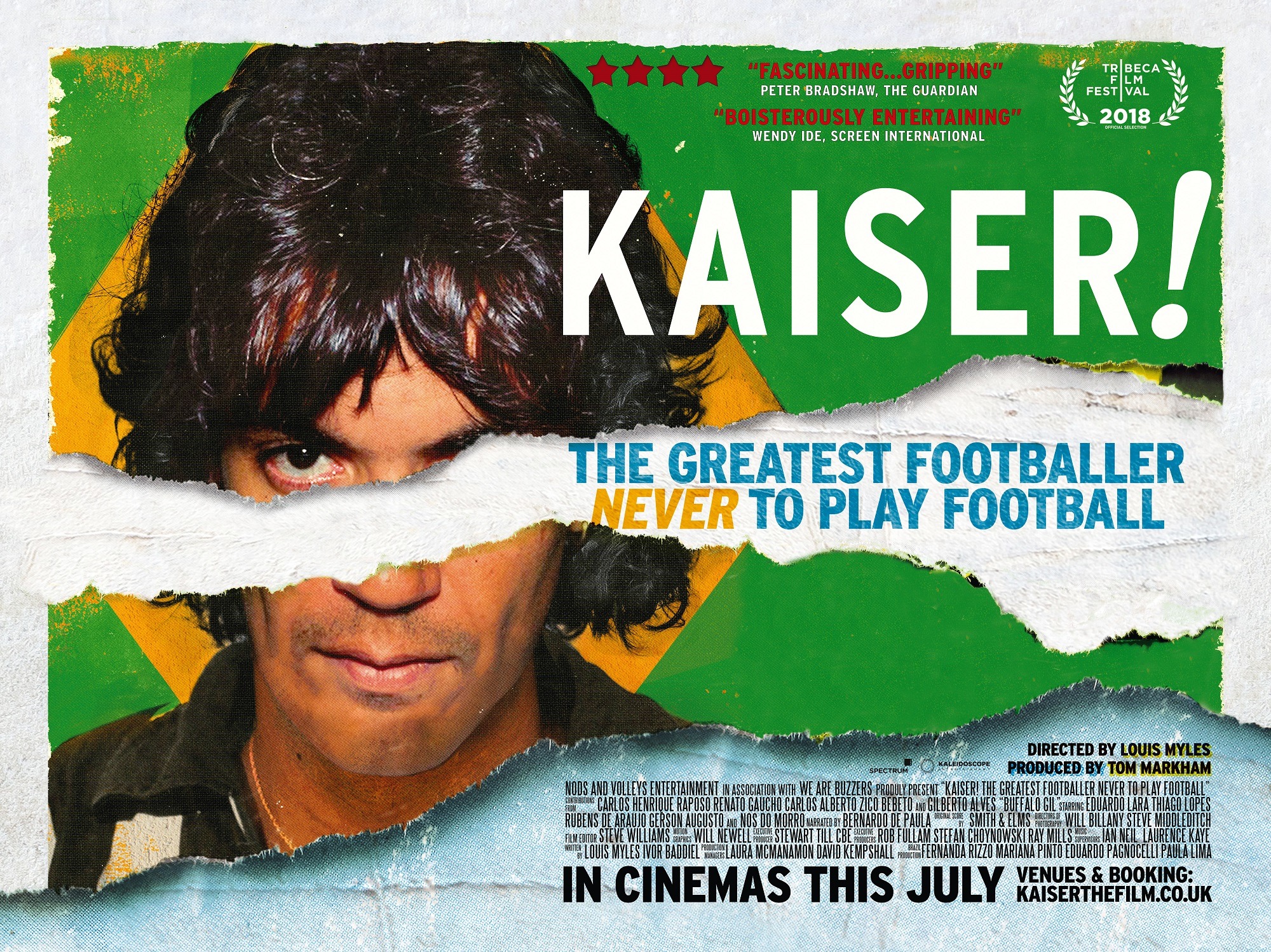 Mega Sized Movie Poster Image for Kaiser: The Greatest Footballer Never to Play Football 