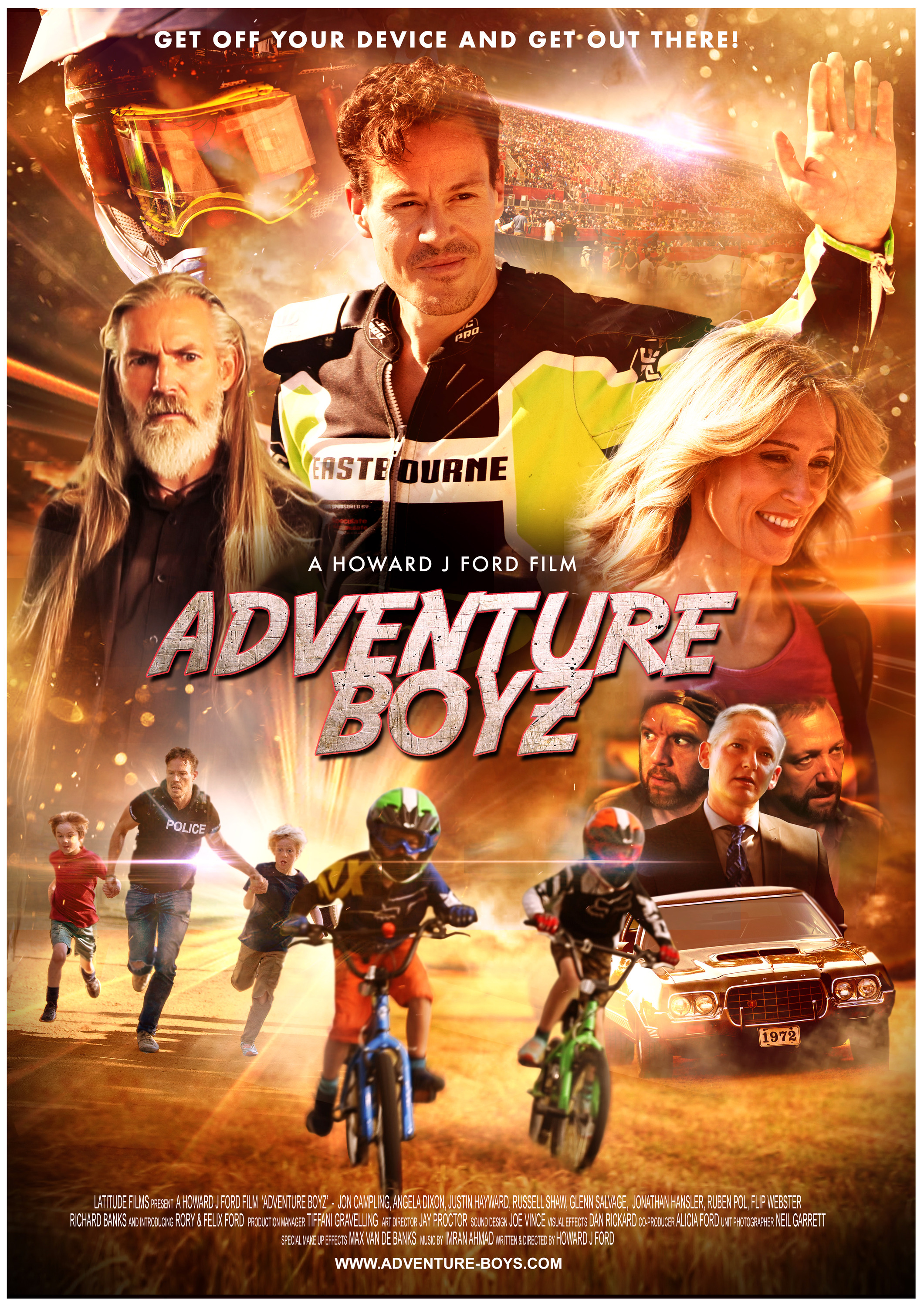 Mega Sized Movie Poster Image for Adventure Boyz 