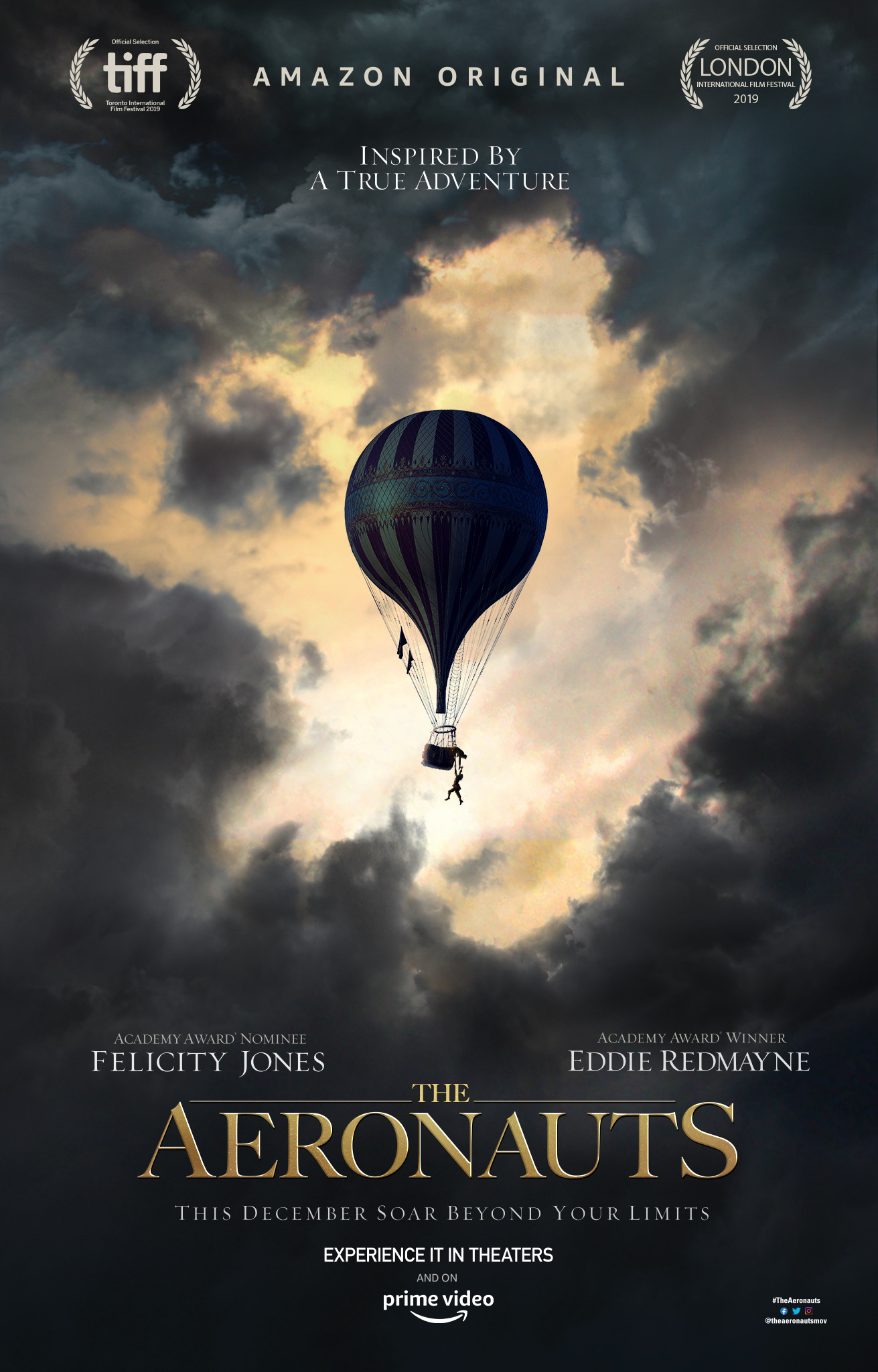 Mega Sized Movie Poster Image for The Aeronauts (#1 of 6)