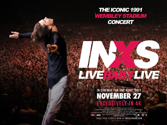 INXS: Live Baby Live Movie Poster