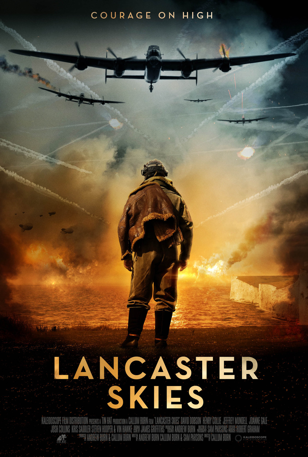 Extra Large Movie Poster Image for Lancaster Skies 