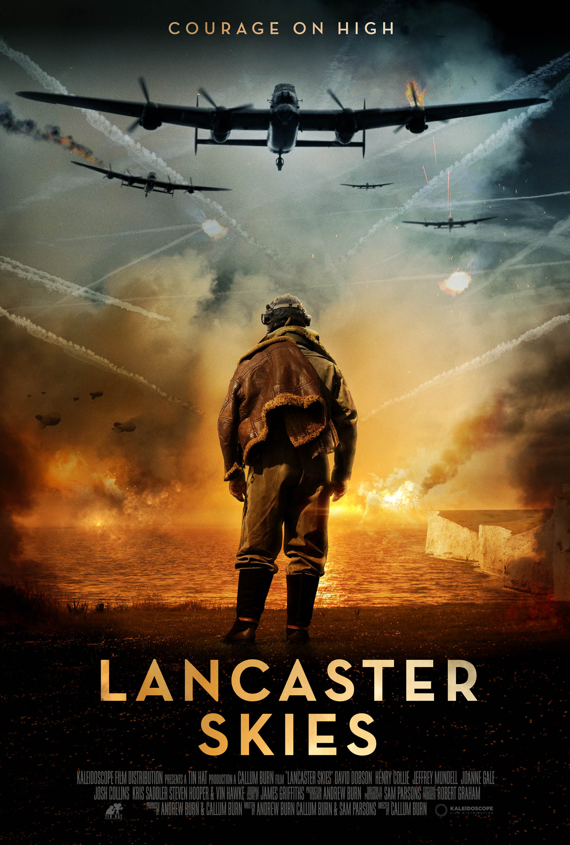 Mega Sized Movie Poster Image for Lancaster Skies 