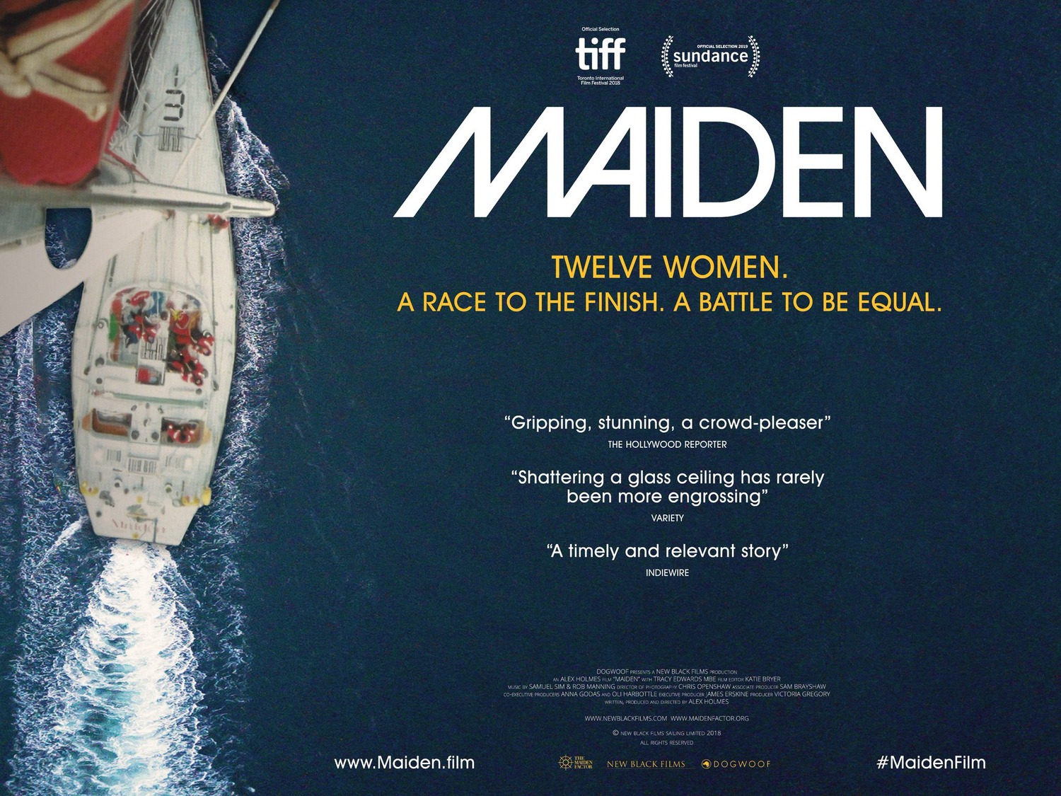 Extra Large Movie Poster Image for Maiden (#2 of 2)
