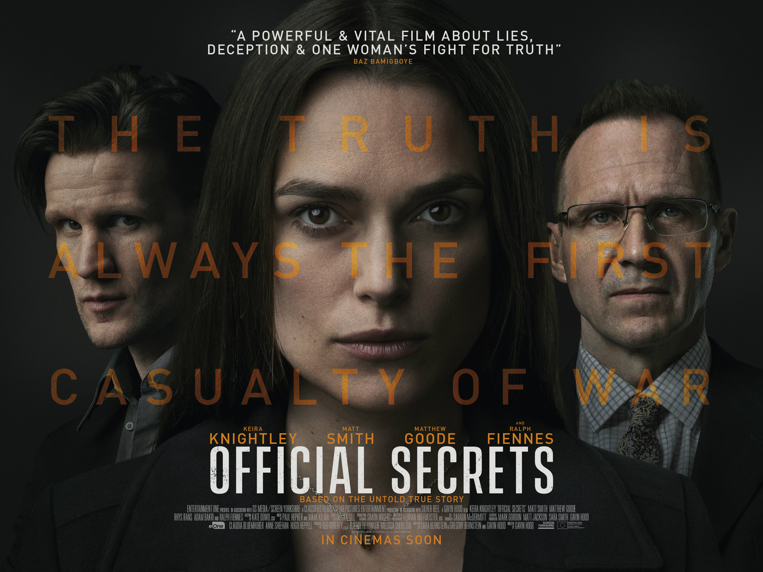 Extra Large Movie Poster Image for Official Secrets (#2 of 2)