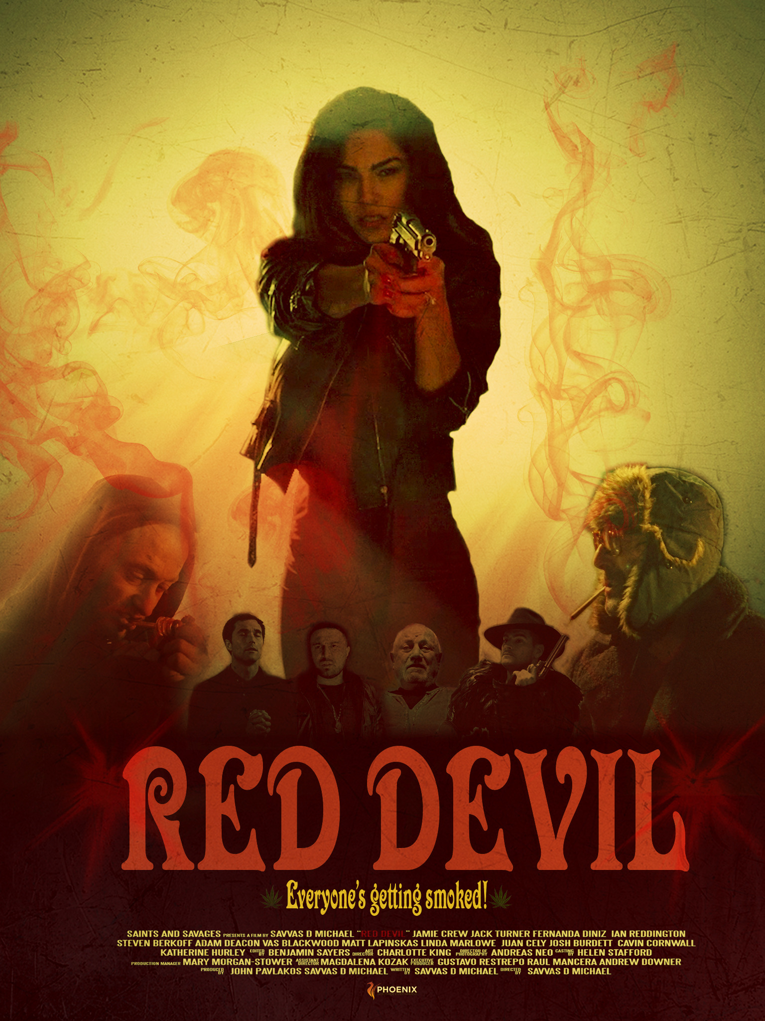 Mega Sized Movie Poster Image for Red Devil 