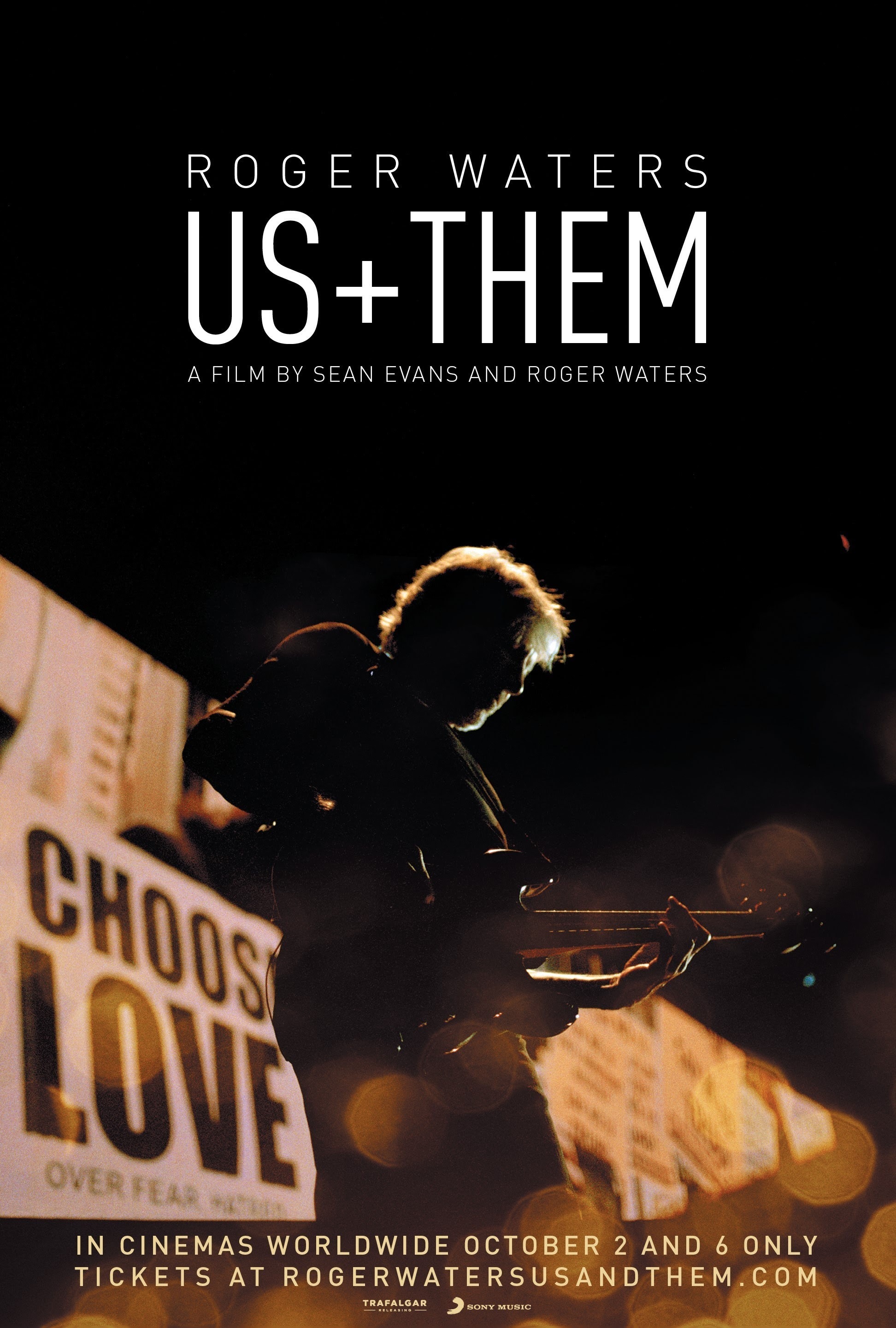 Mega Sized Movie Poster Image for Roger Waters: Us + Them 