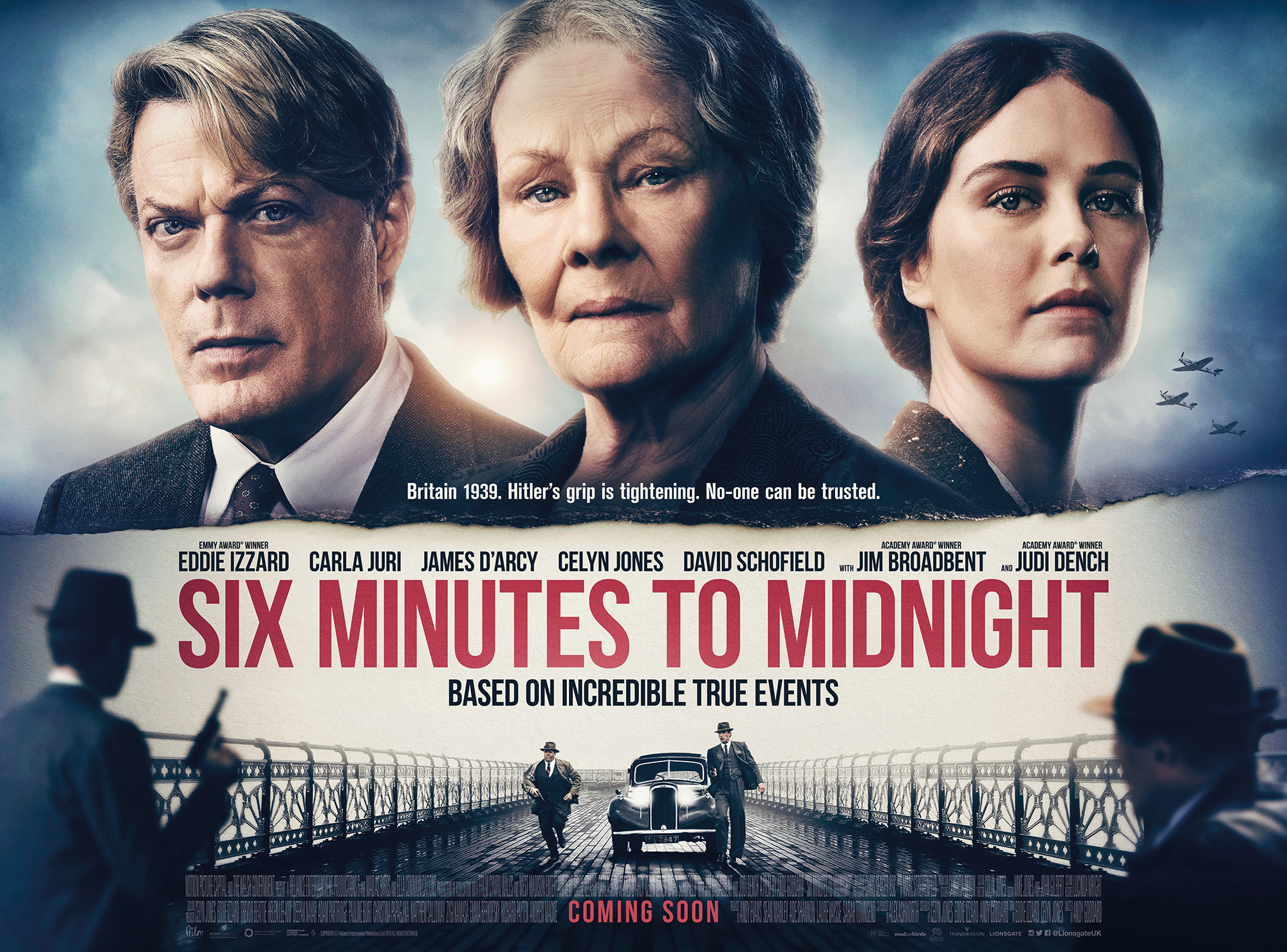Mega Sized Movie Poster Image for Six Minutes to Midnight (#1 of 2)