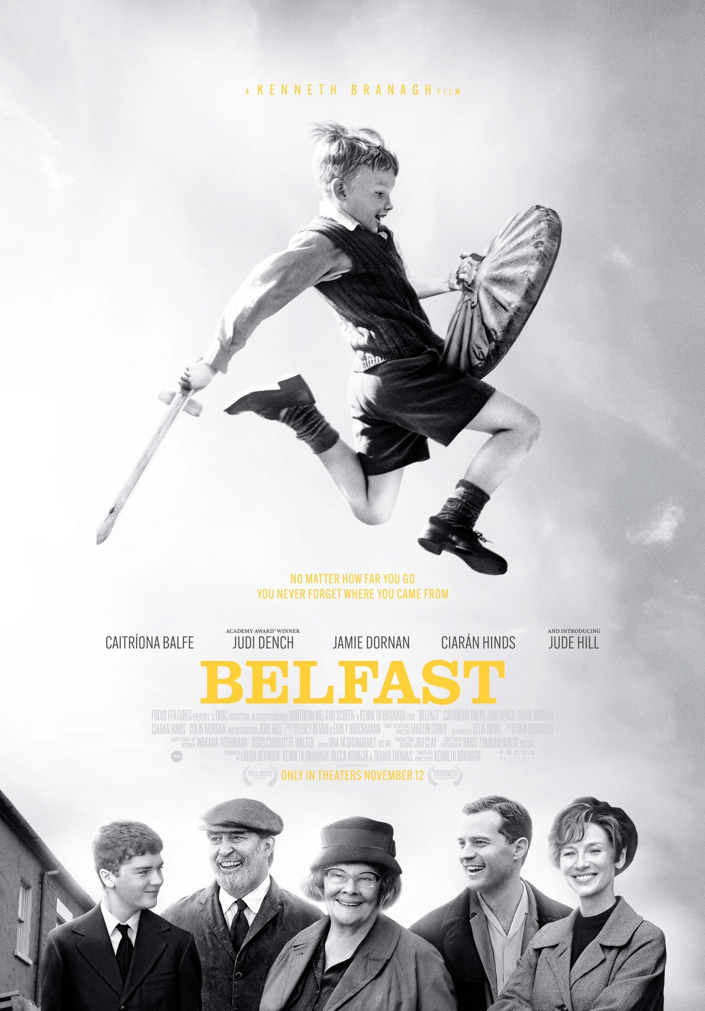 Mega Sized Movie Poster Image for Belfast (#2 of 2)