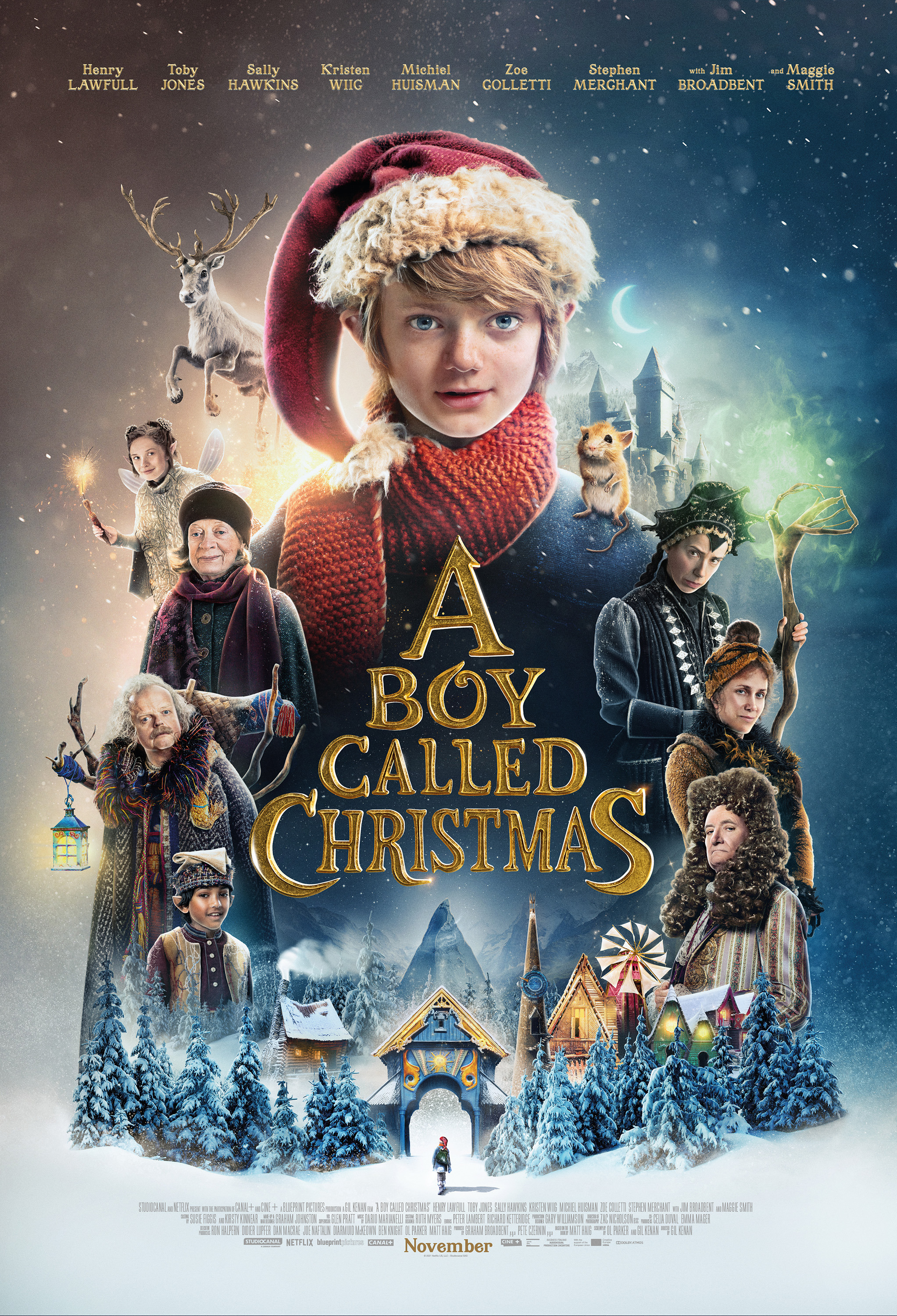 Mega Sized Movie Poster Image for A Boy Called Christmas (#2 of 3)