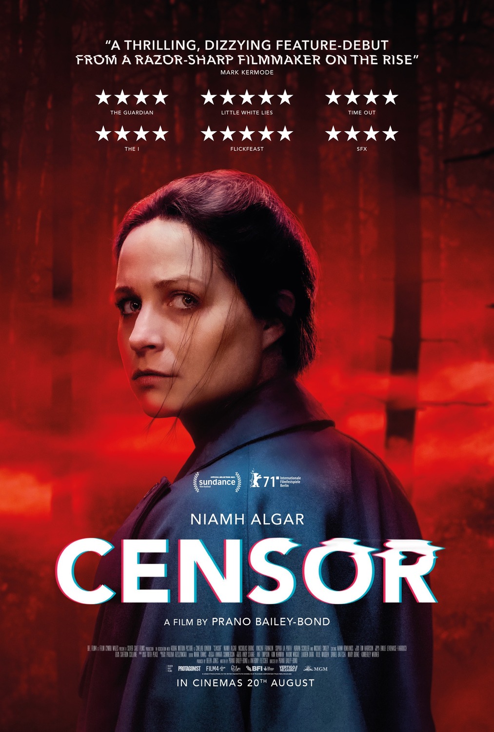 Extra Large Movie Poster Image for Censor (#3 of 3)