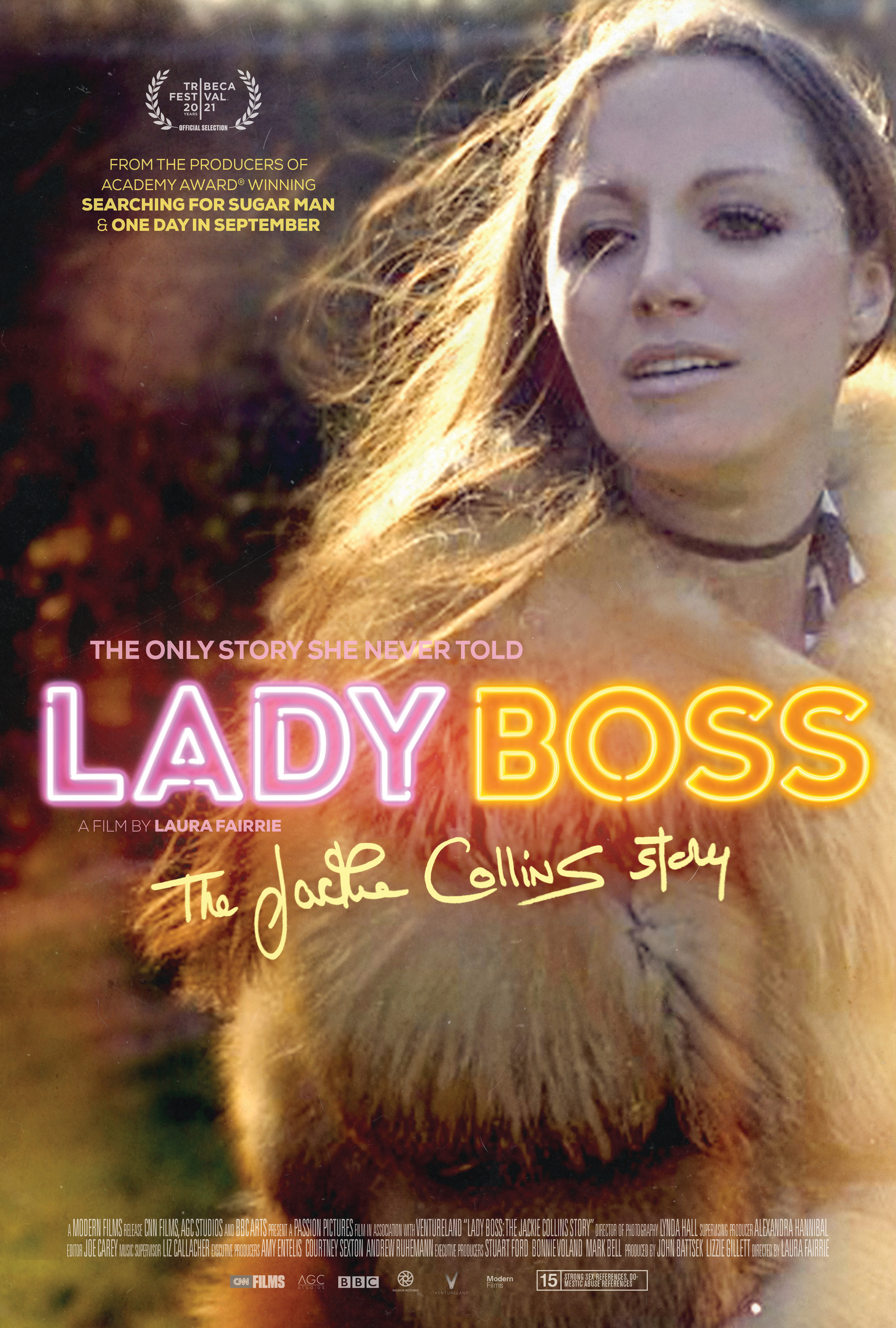 Mega Sized Movie Poster Image for Lady Boss: The Jackie Collins Story 