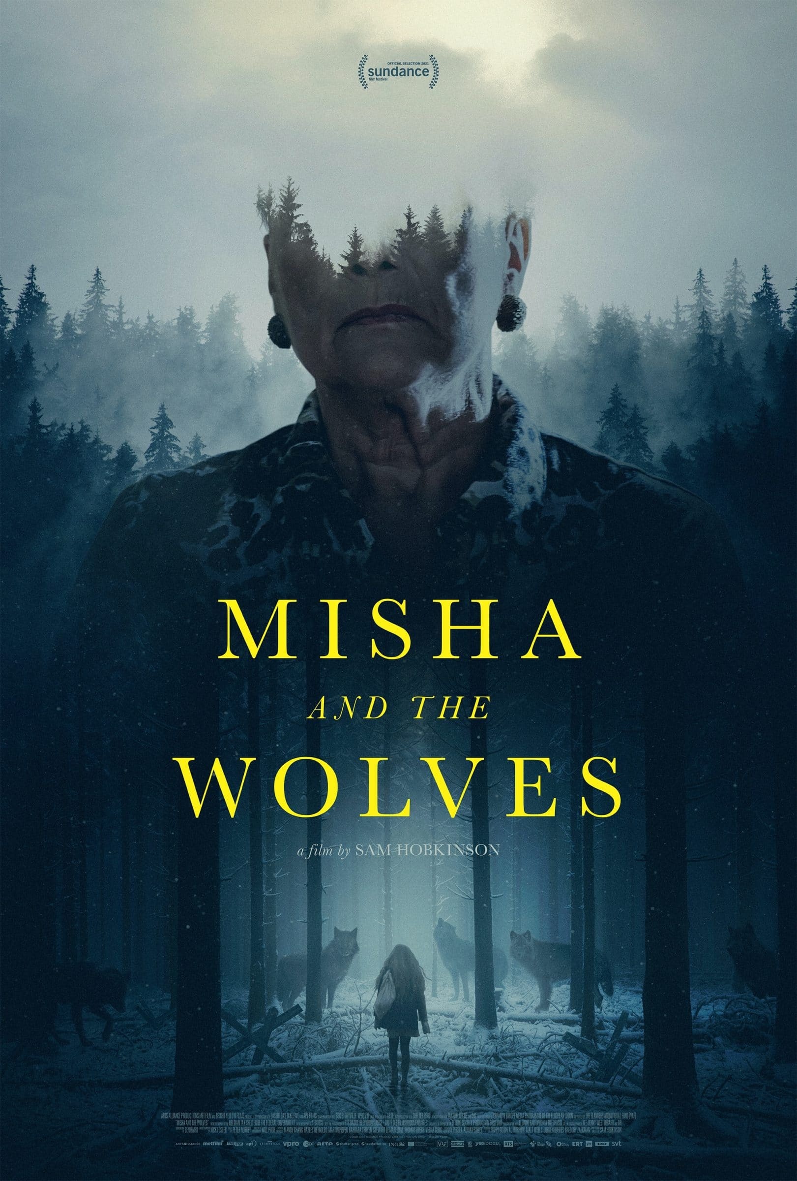 Mega Sized Movie Poster Image for Misha and the Wolves 