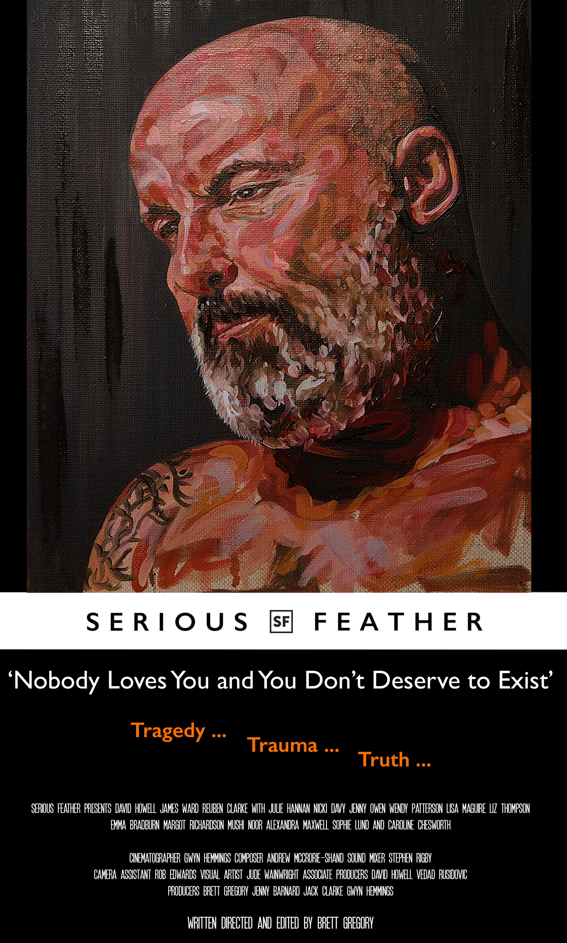 Mega Sized Movie Poster Image for Nobody Loves You and You Don't Deserve to Exist 