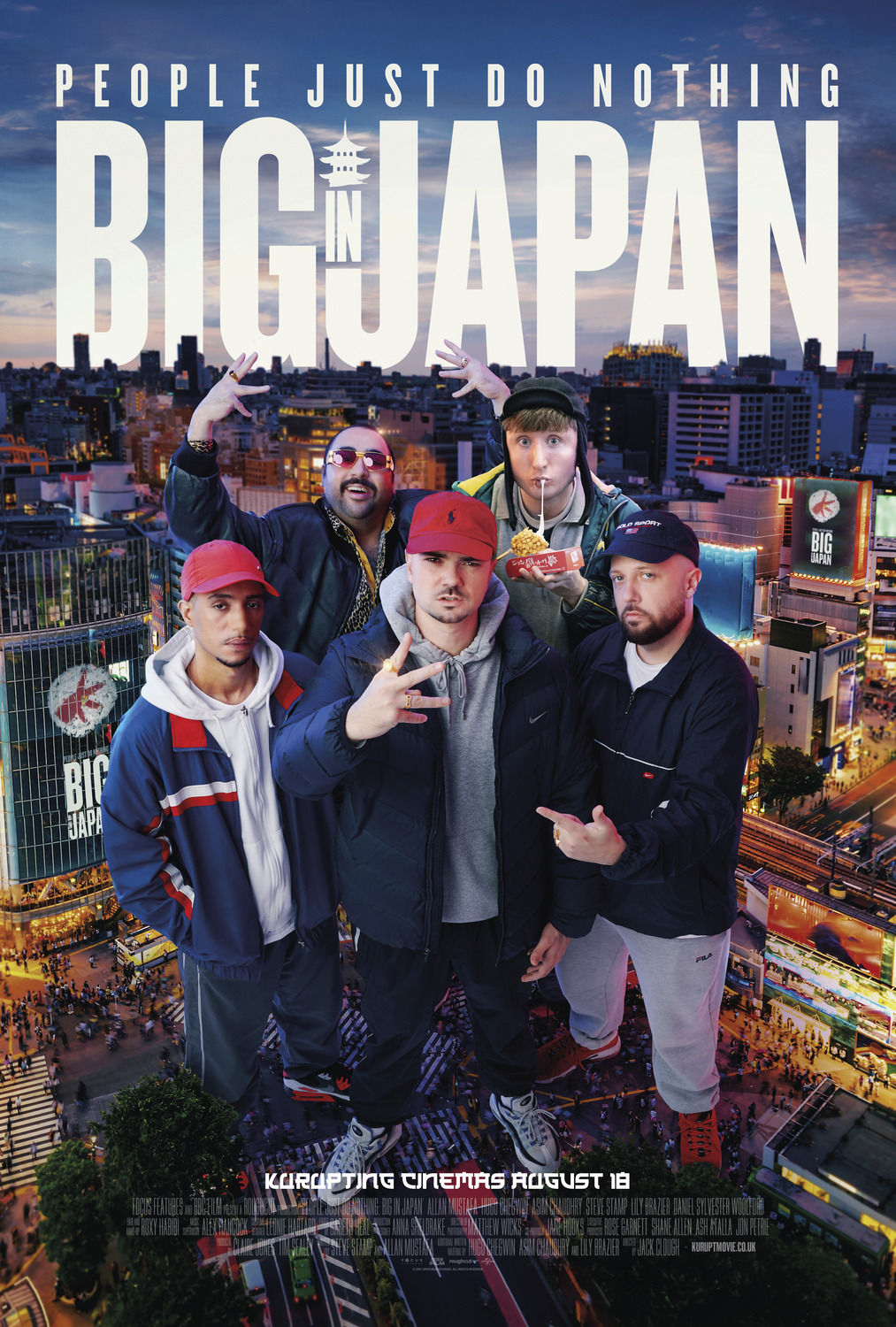Extra Large Movie Poster Image for People Just Do Nothing: Big in Japan (#3 of 3)