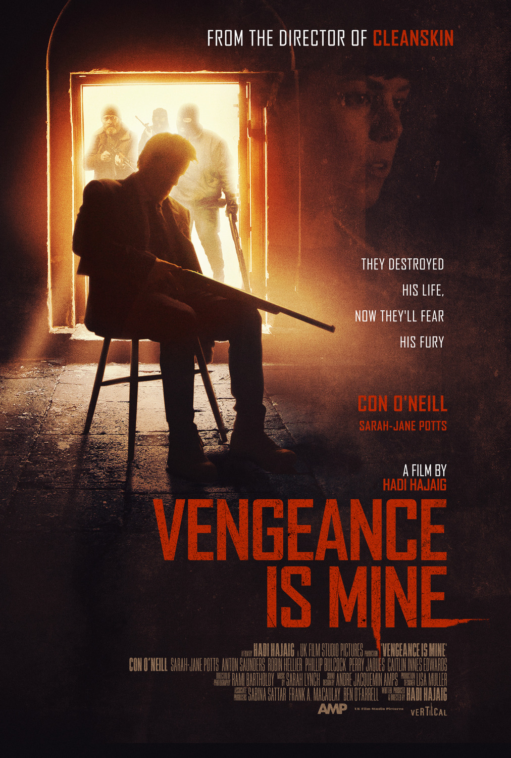Extra Large Movie Poster Image for Vengeance Is Mine 